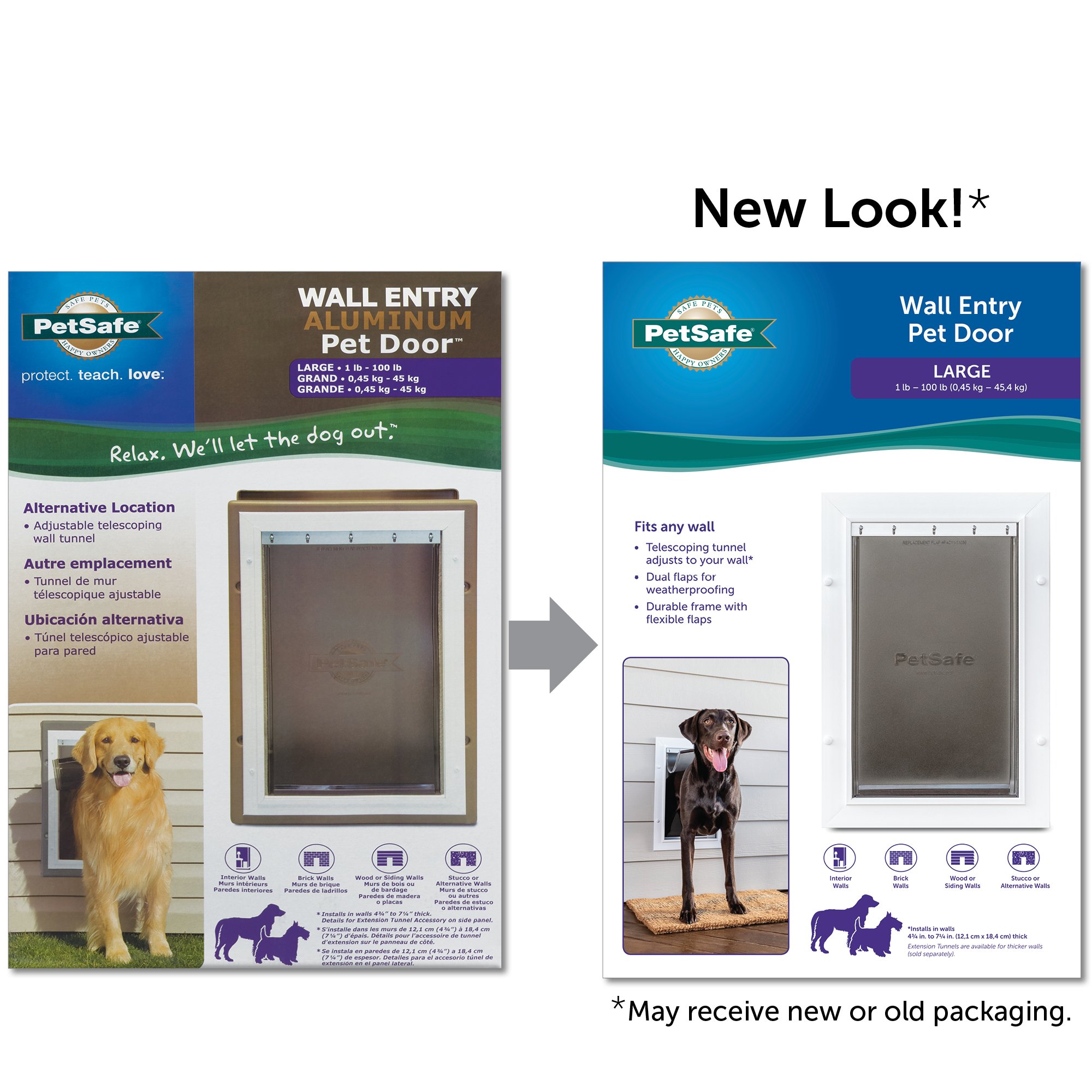 aluminium pet door