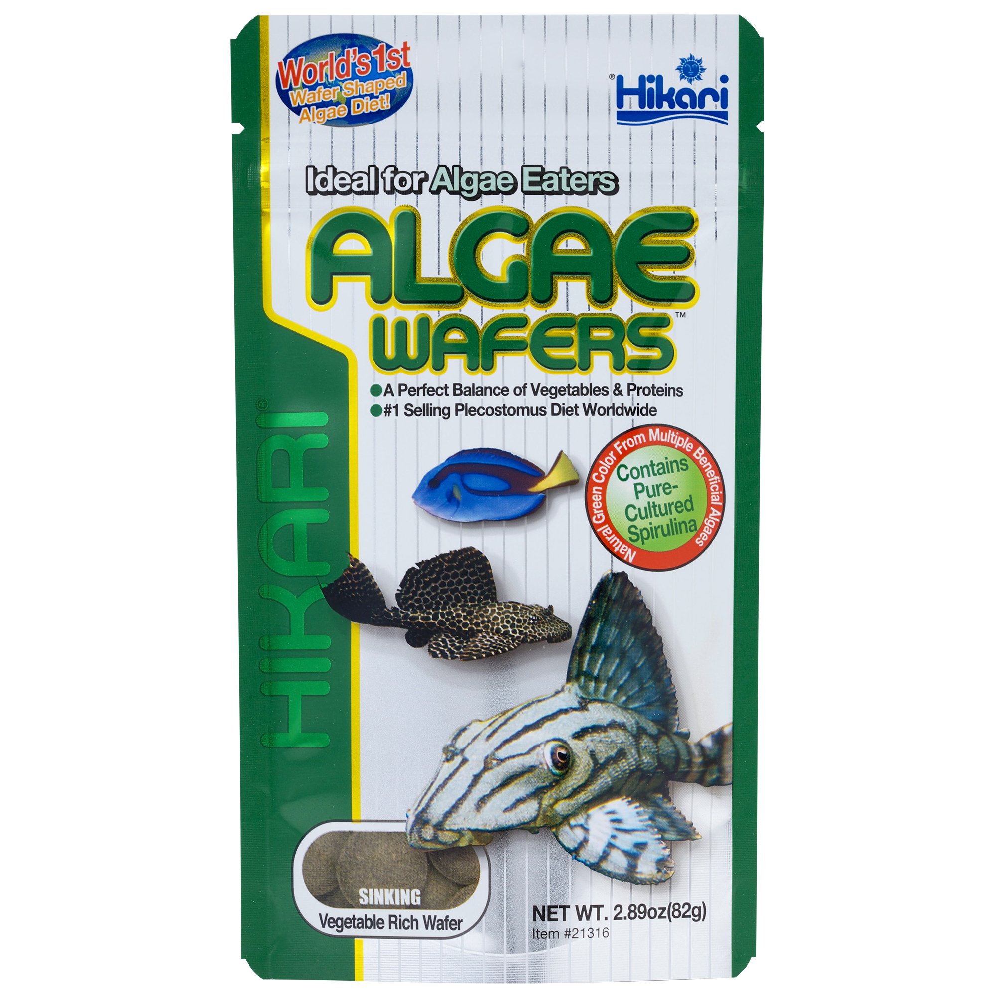 Hikari Tropical Algae Wafers For Plecostomus Algae Eaters Petco