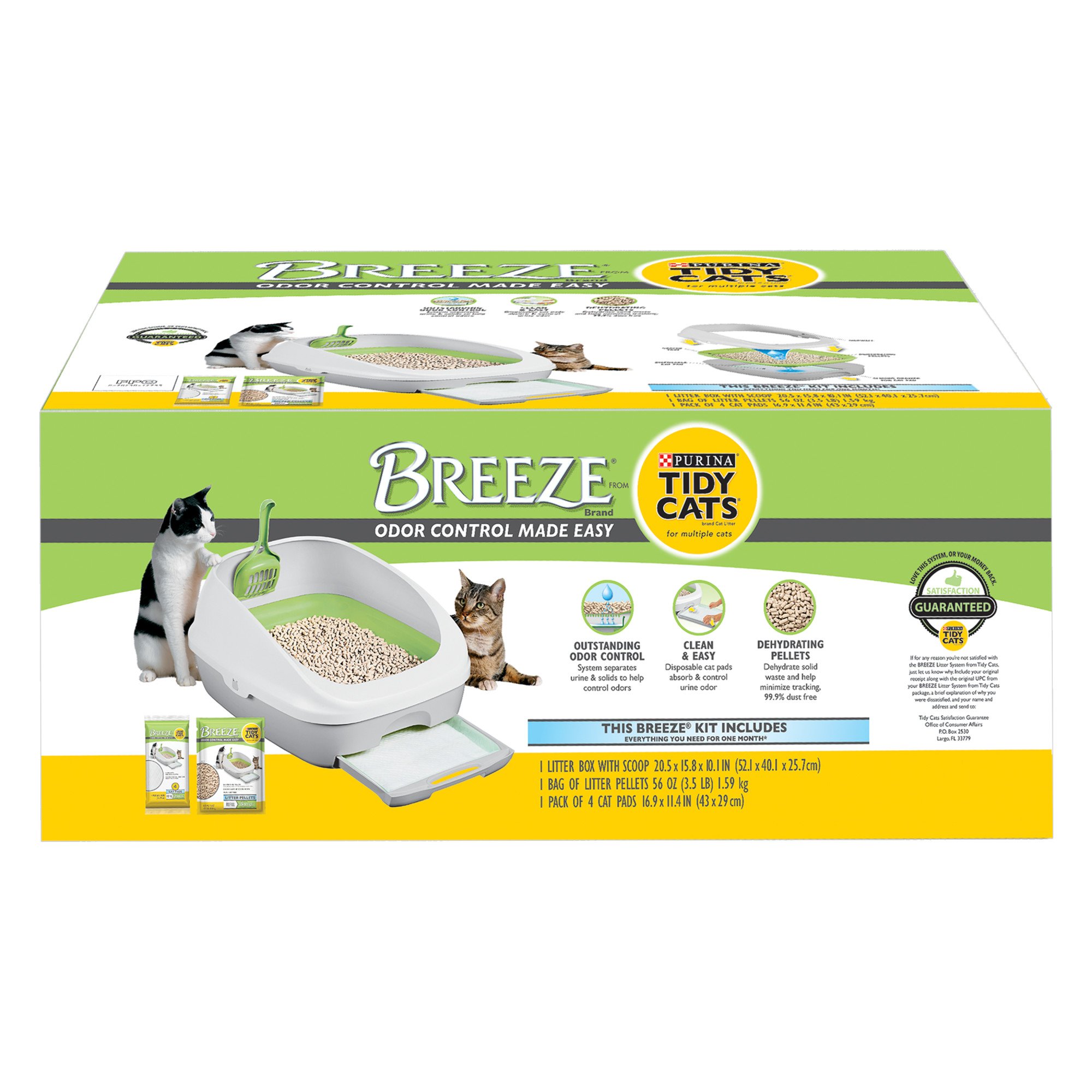 tidy cats breeze litter box