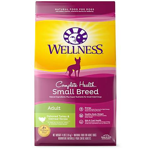 wellness complete health natural small breed turkey and oatmeal wellness complete health natural small breed turkey and oatmeal recipe dry dog food