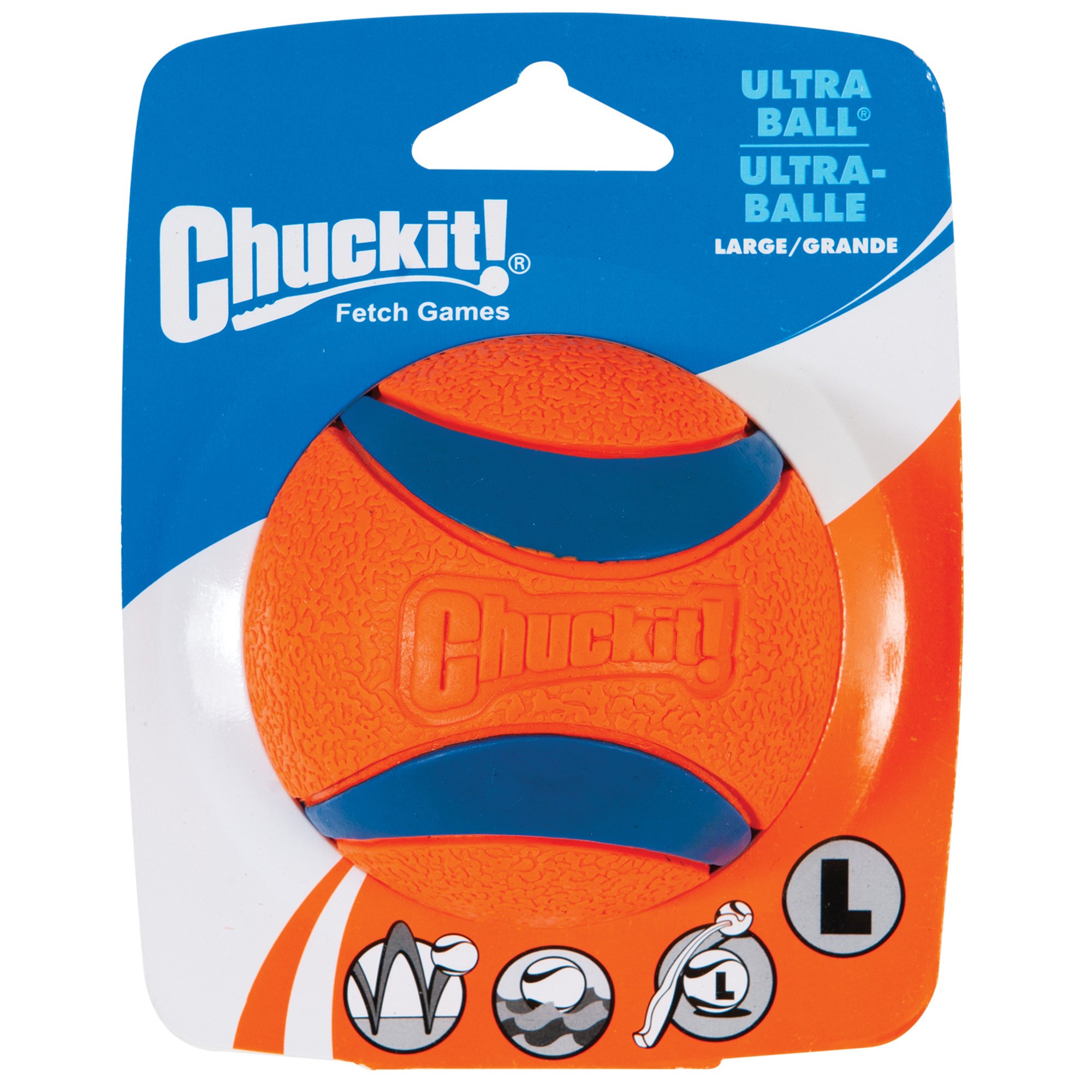 clutch ball dog toy