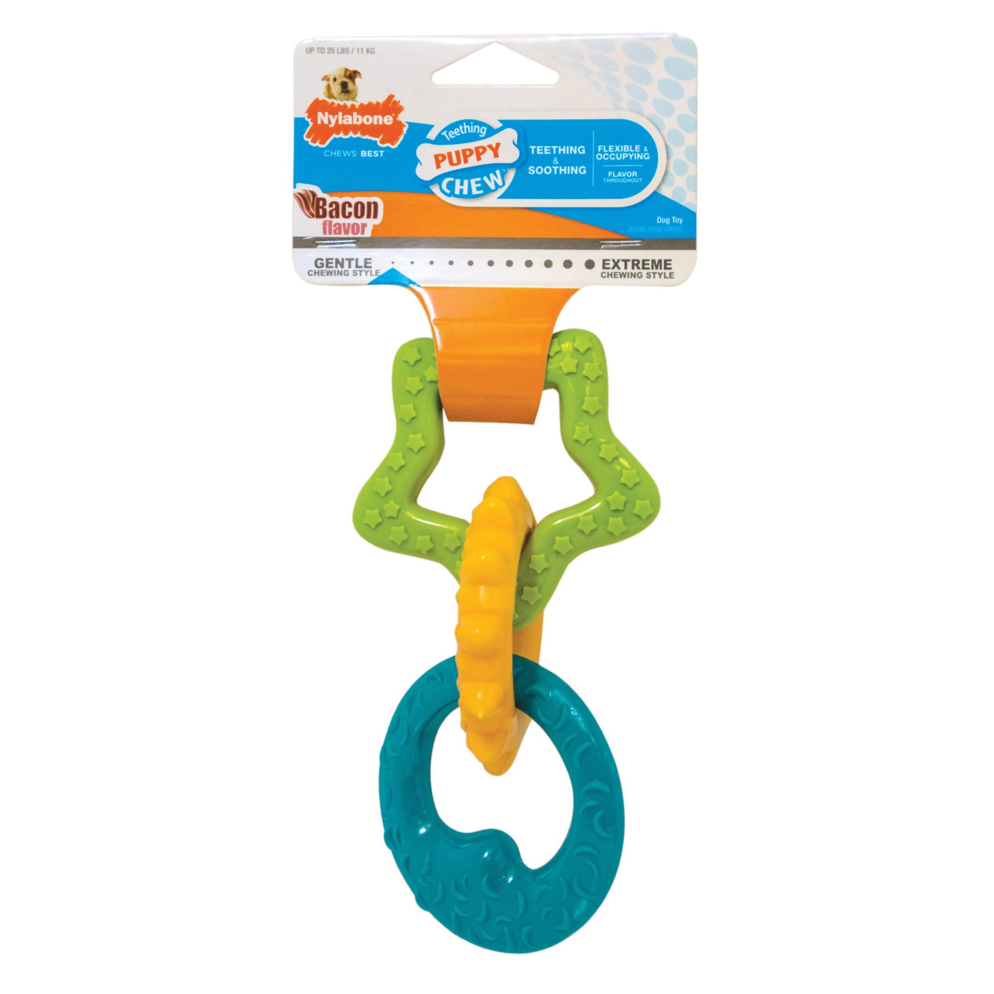 Nylabone Puppy Teething Ring Chew Toys for Dogs Petco
