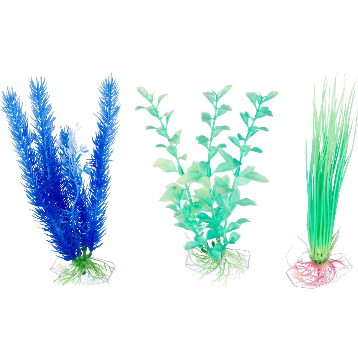 Imagitarium Fluorescent Midground Plastic Aquarium Plant Petco