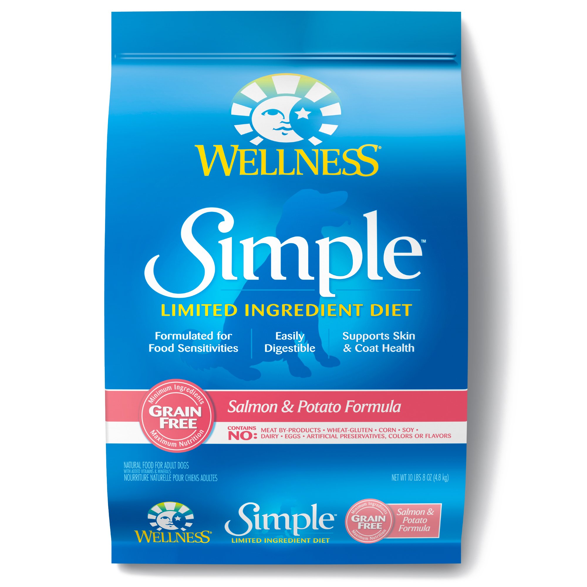 Wellness Simple Grain Free Salmon & Potato Dry Dog Food ...