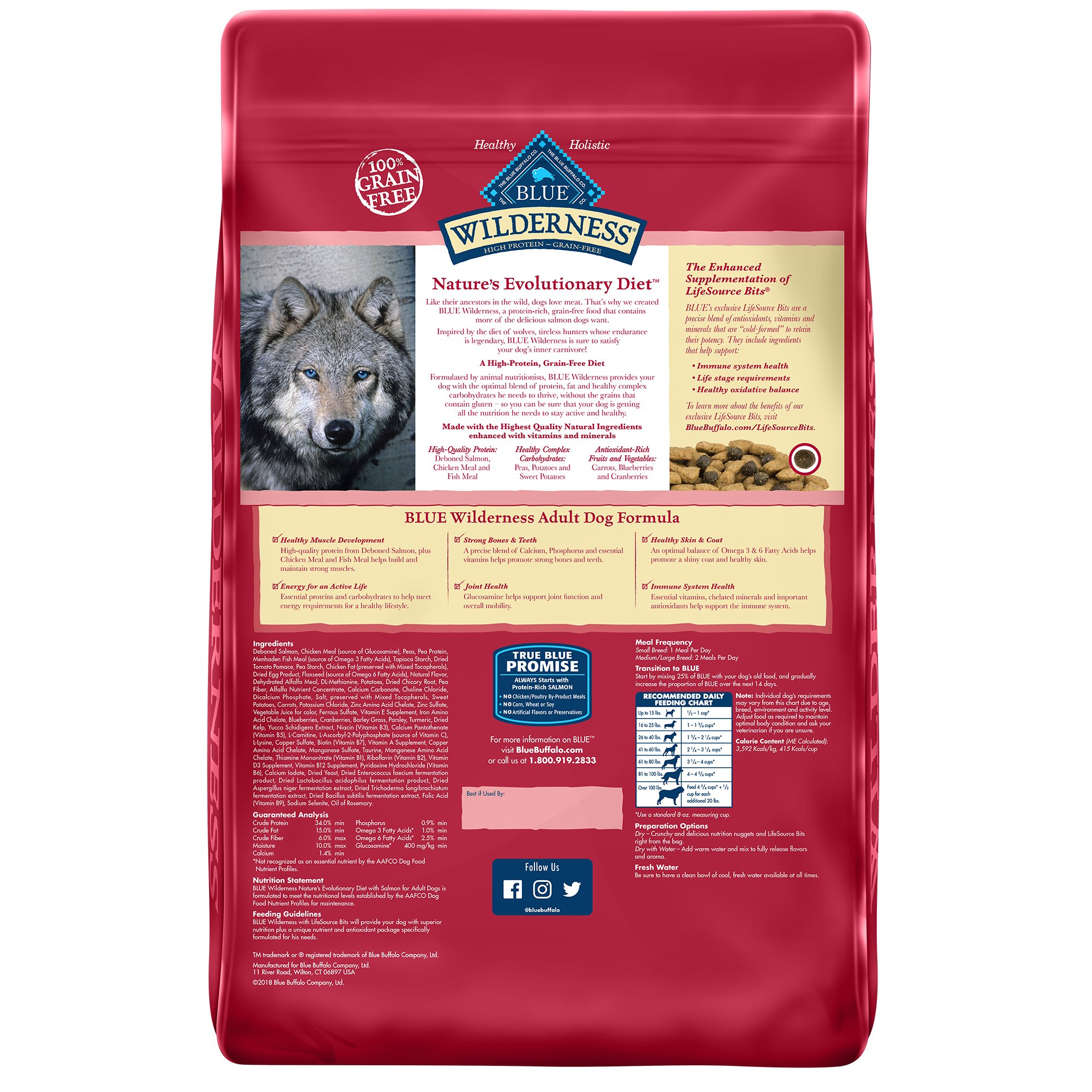 blue buffalo salmon dog food