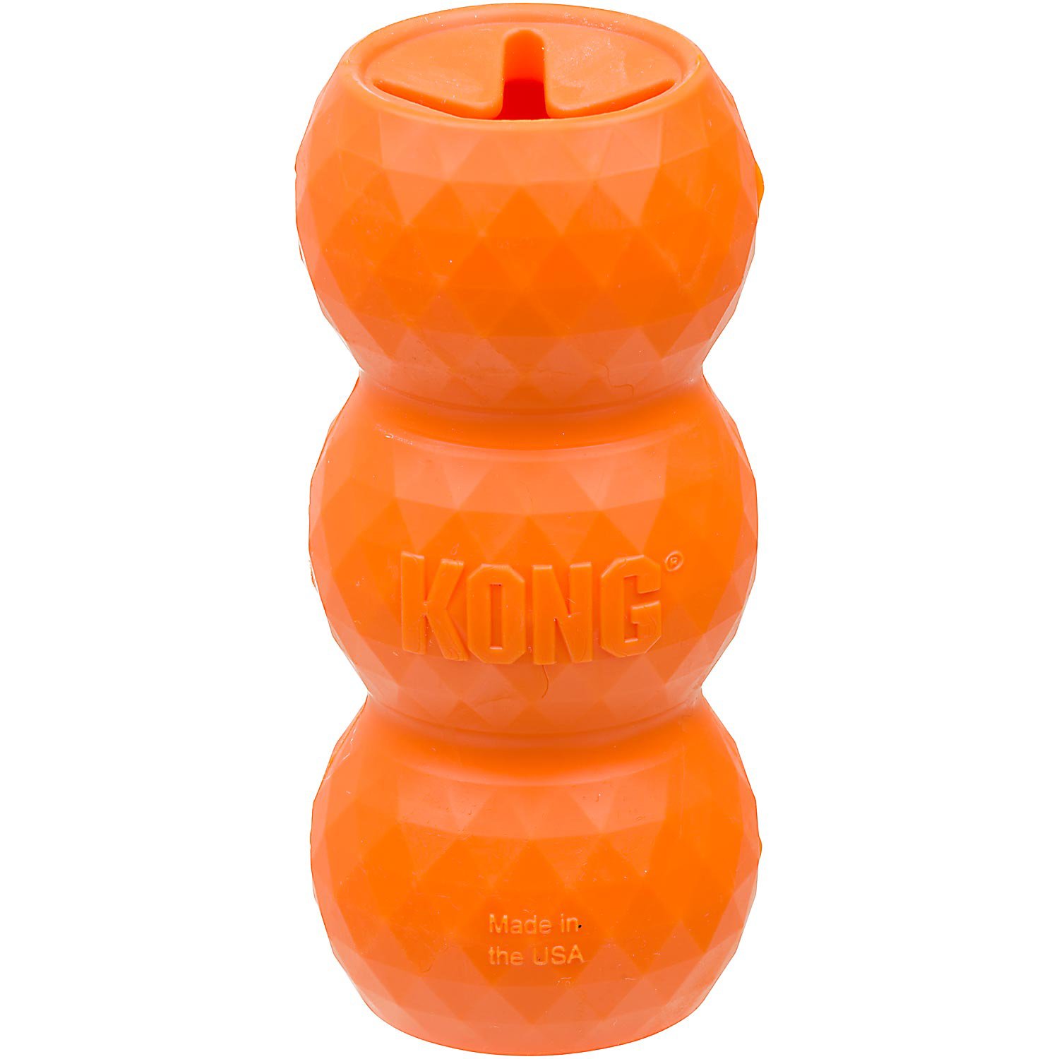 UPC 035585110165 KONG Genius Mike Orange Dog Toy, 5" L X 2" W" 2" H
