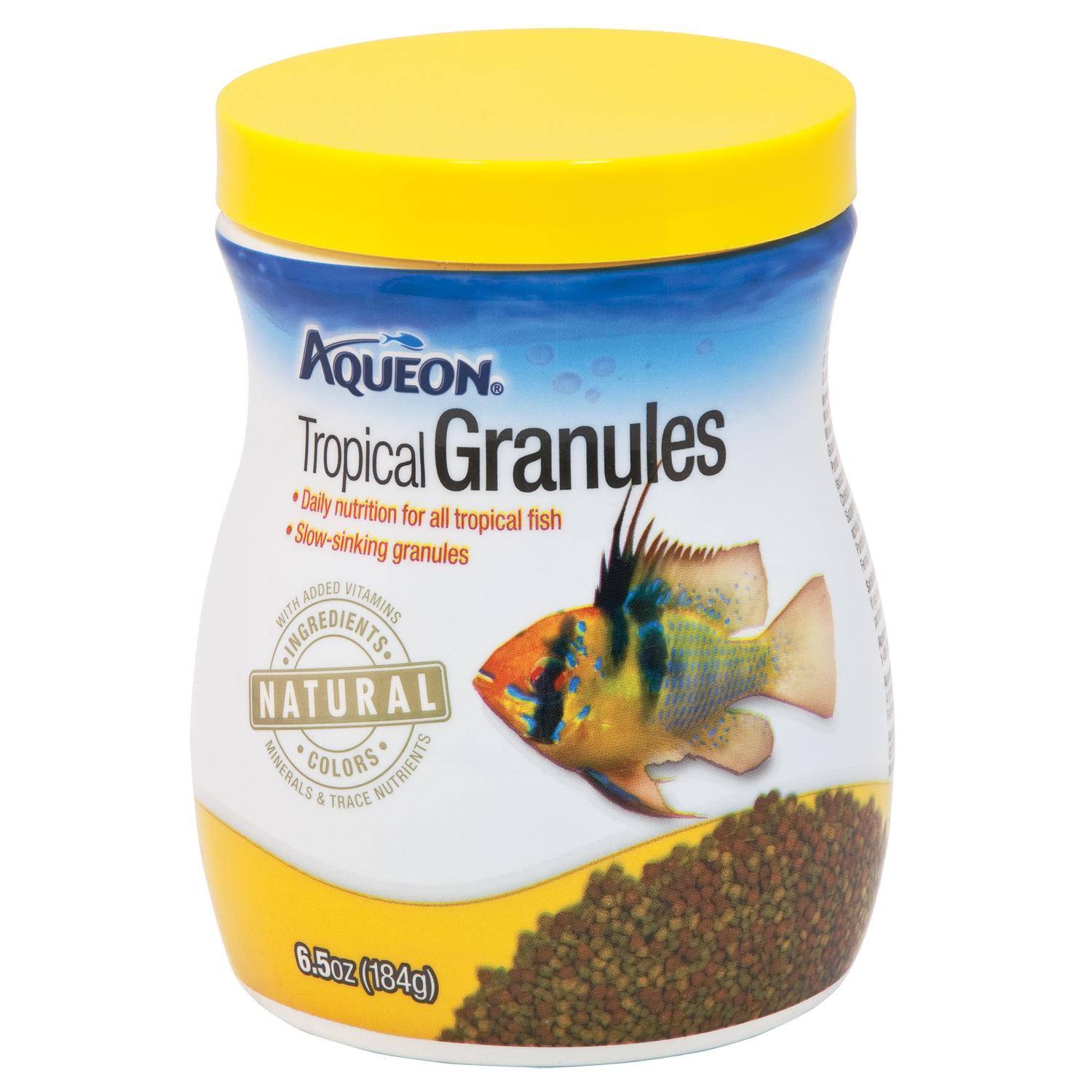 Aqueon Tropical Granules Tropical Fish Food | Petco