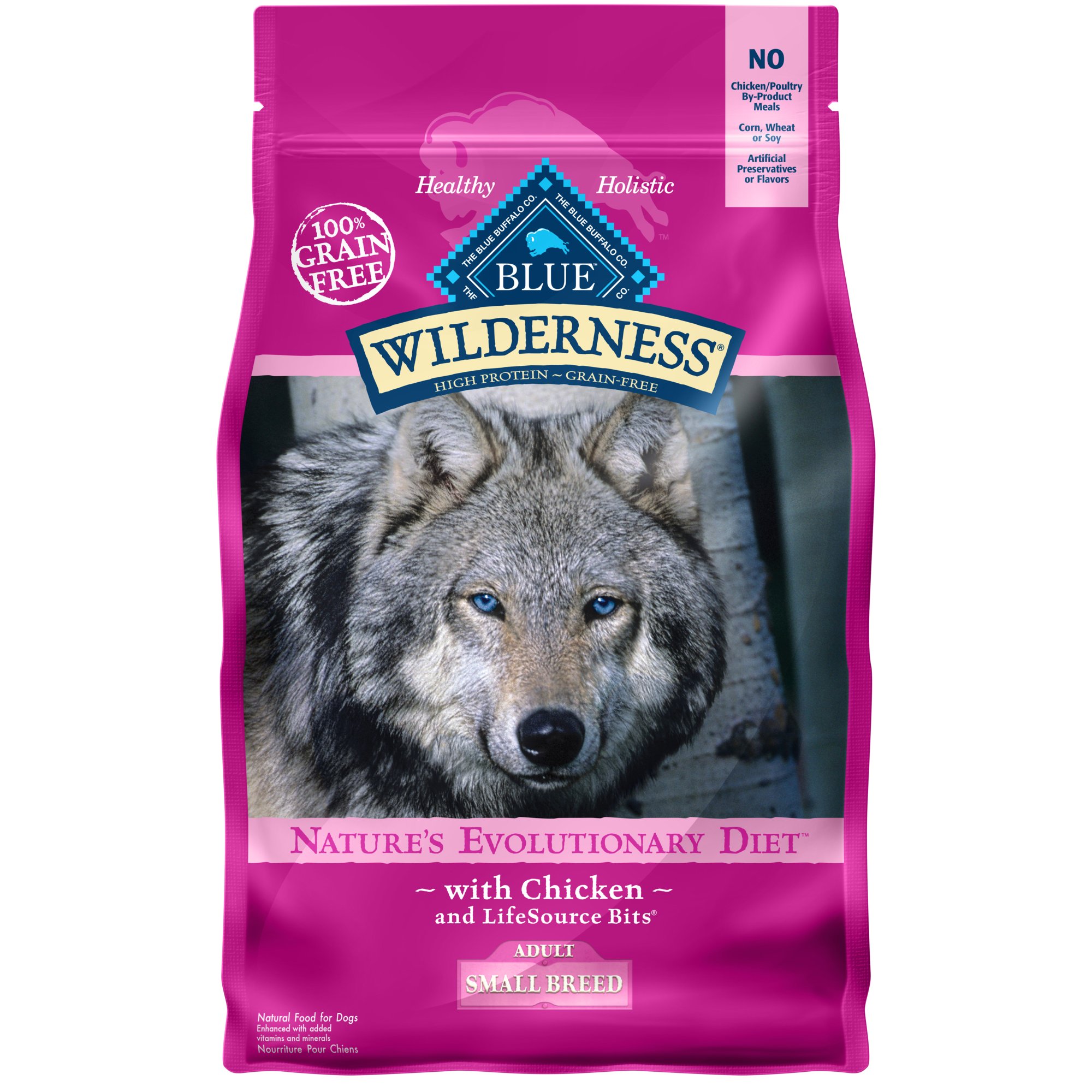 Blue Buffalo Small Breed Wilderness Chicken Adult Dry Dog Food Petco