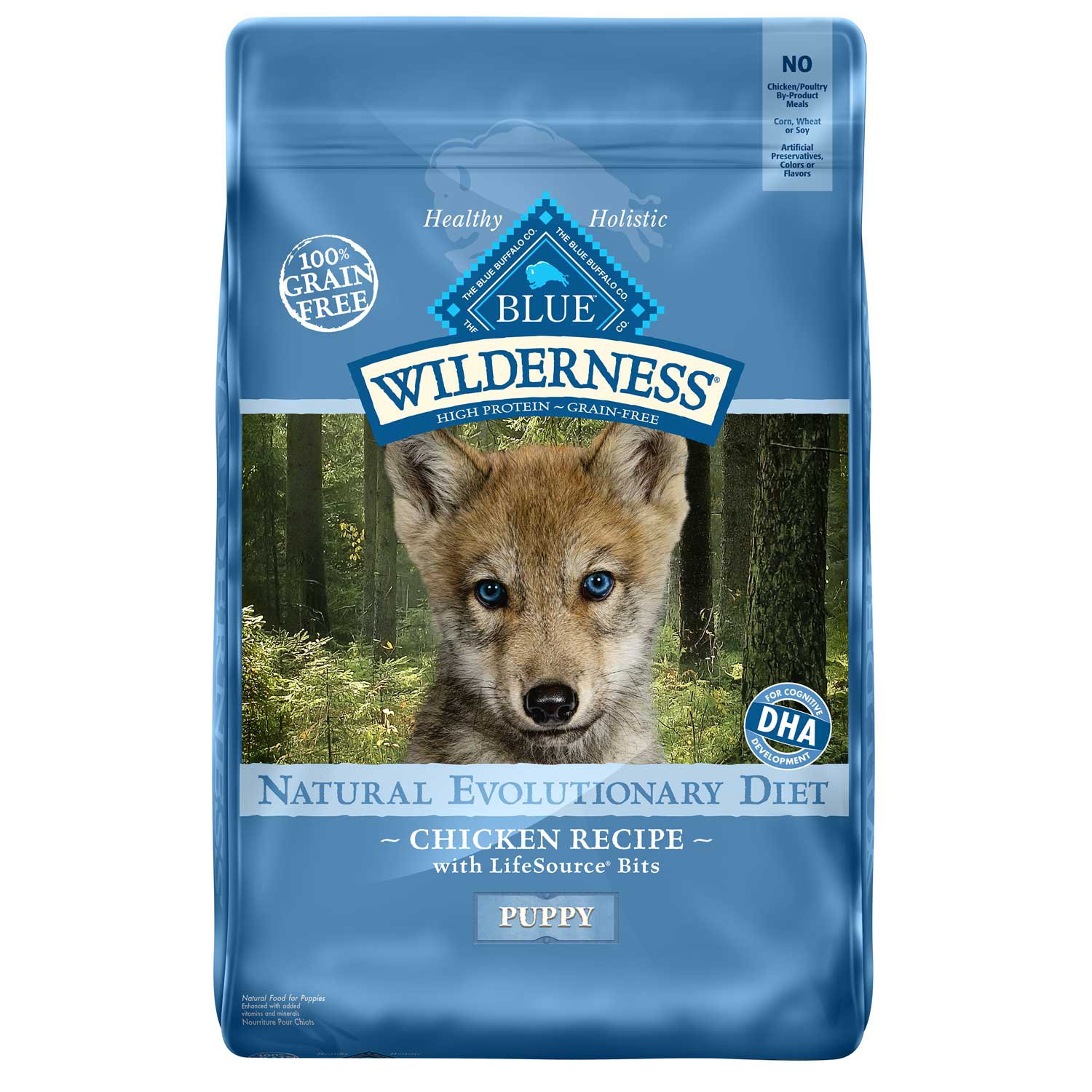 Blue Buffalo Blue Wilderness Puppy Chicken Recipe Dry Dog Food | Petco