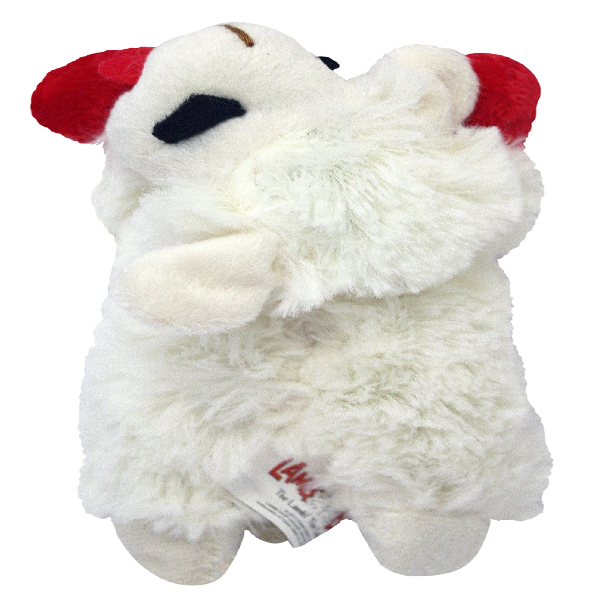 lamb chop stuffed dog toy