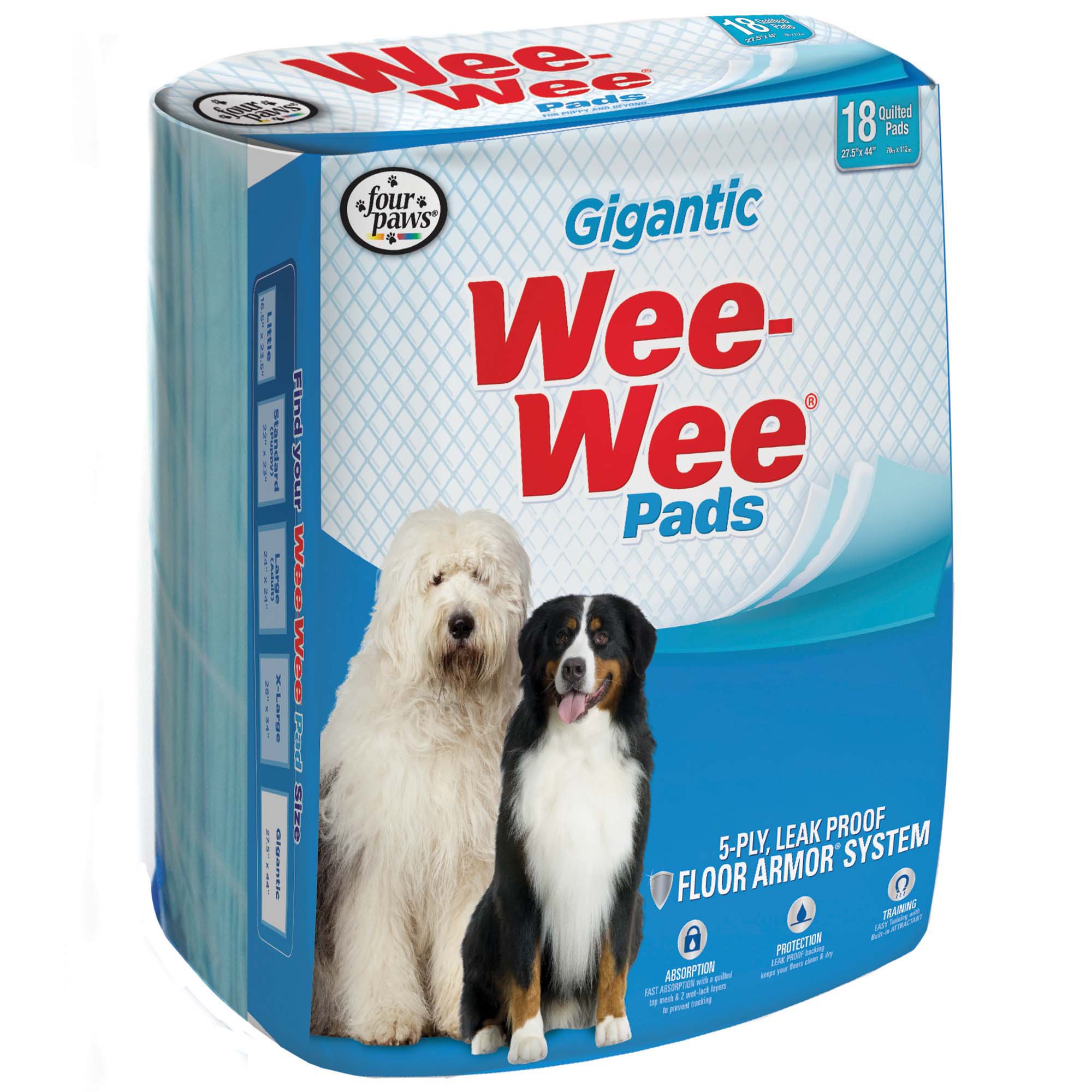 WeeWee Gigantic Potty Pads Petco