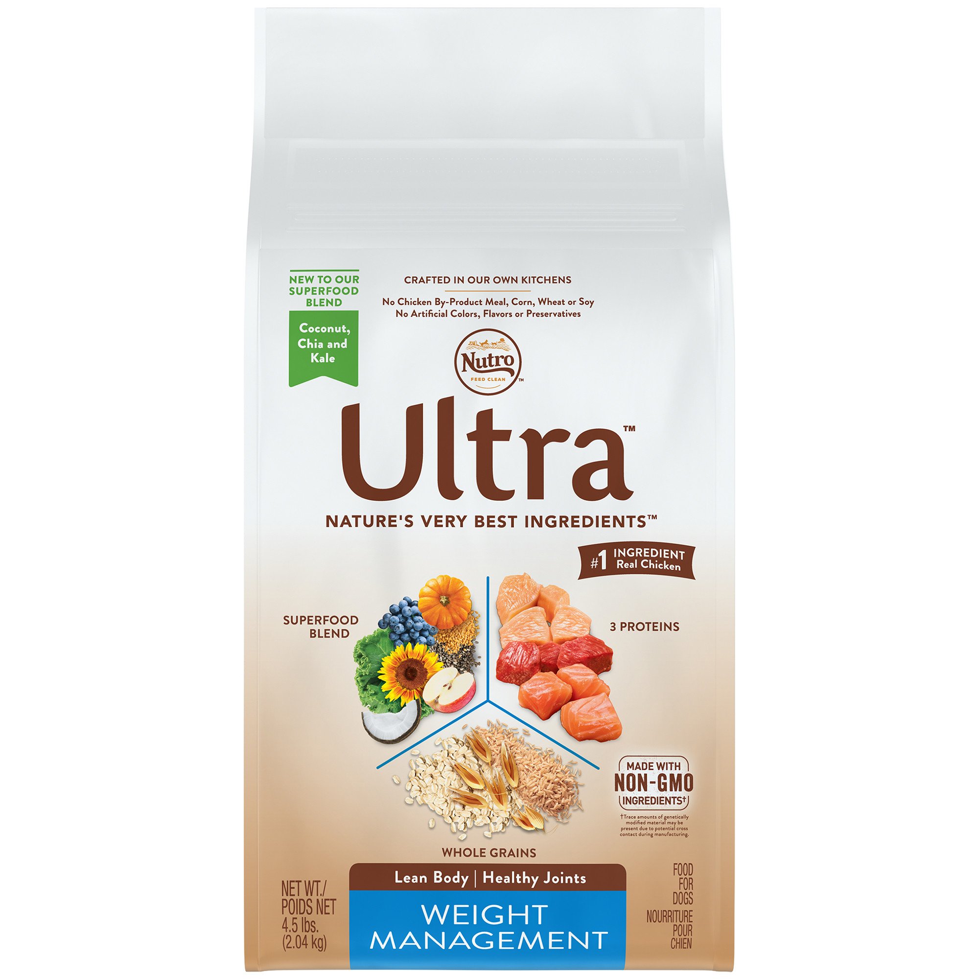 079105103732 UPC Nutro Ultra Weight Management Dry Dog Food 4.5 UPC
