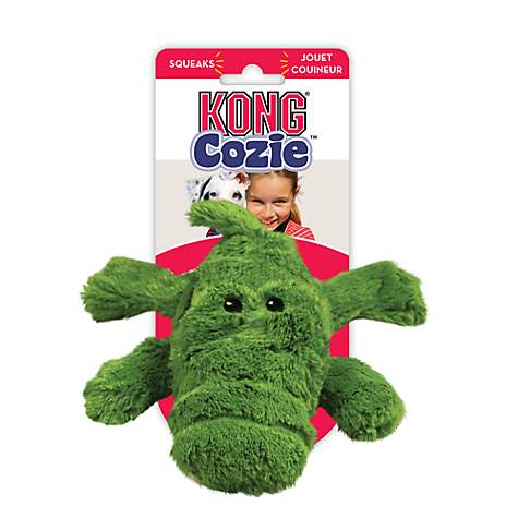 KONG Cozies Alligator Dog Toy
