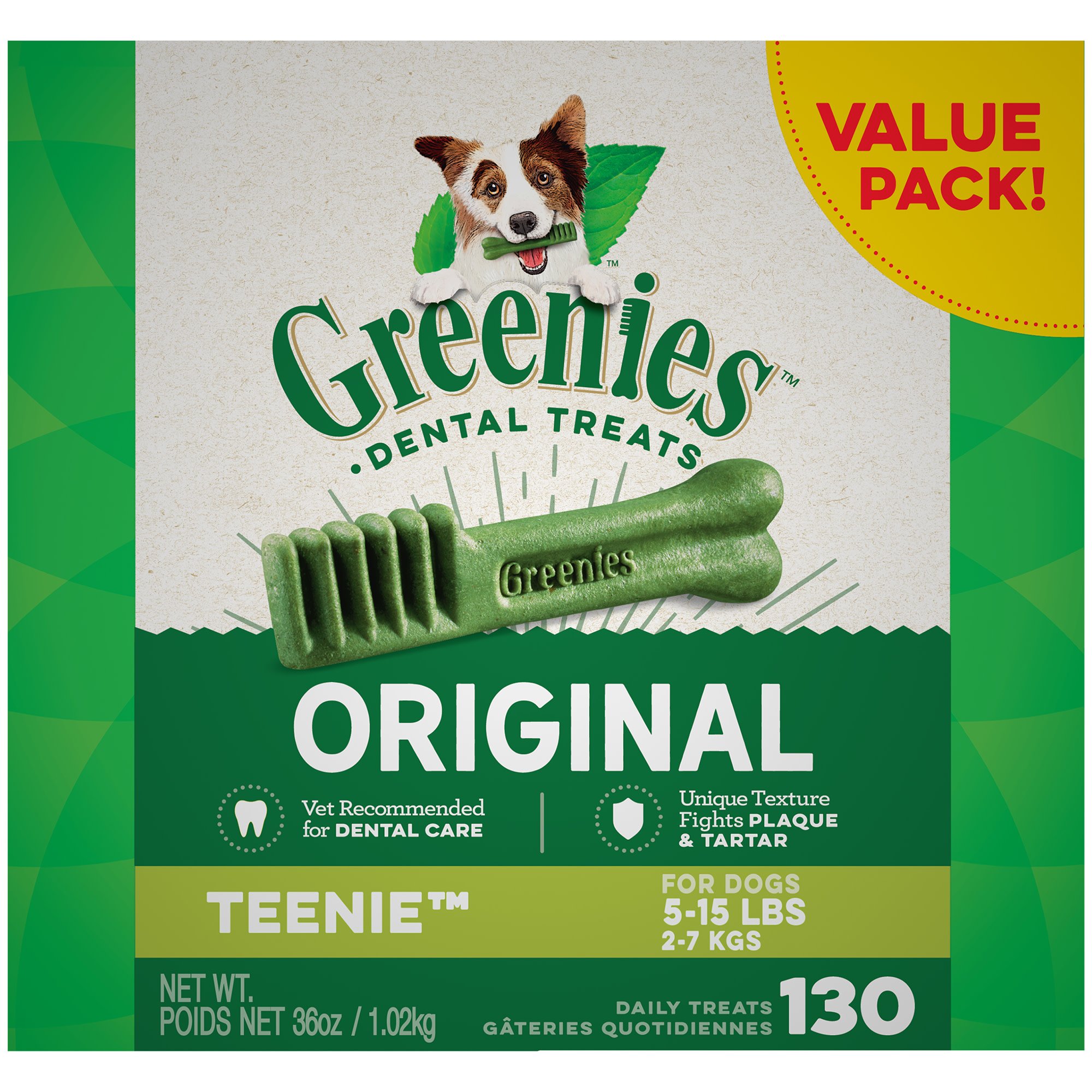 Greenies Original Teenie Dog Dental Chews | Petco