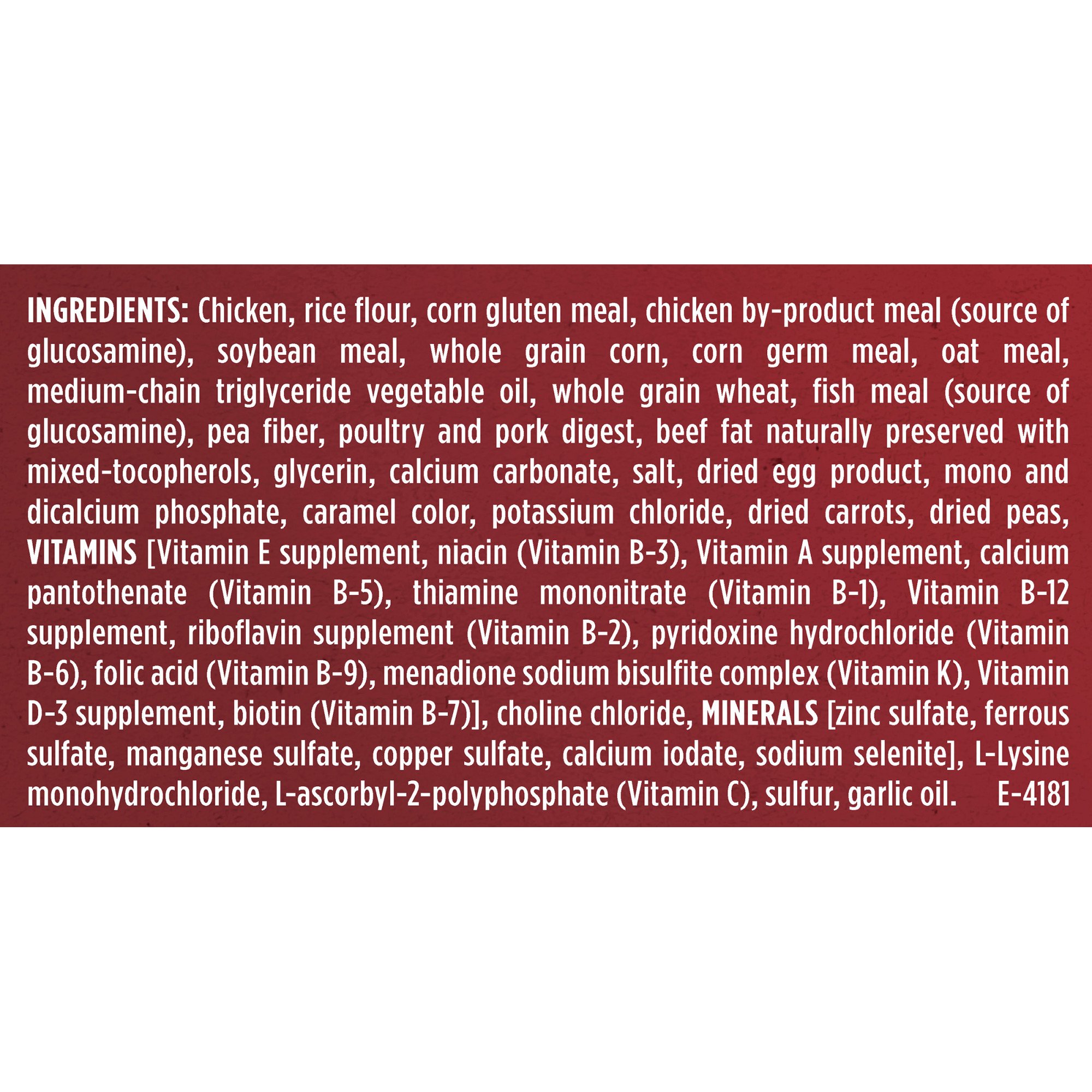 vibrant maturity dog food