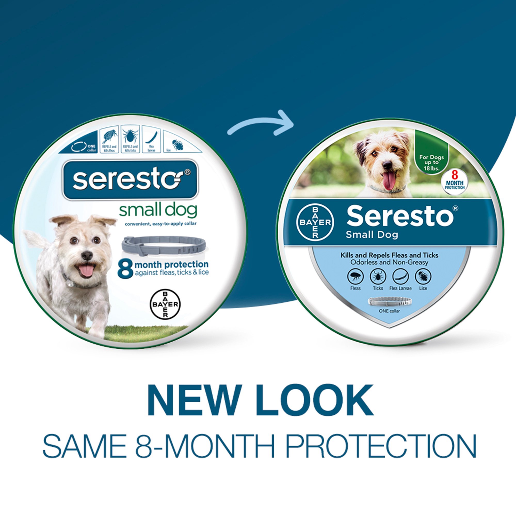 Seresto Flea and Tick Collar for Small Dogs Petco