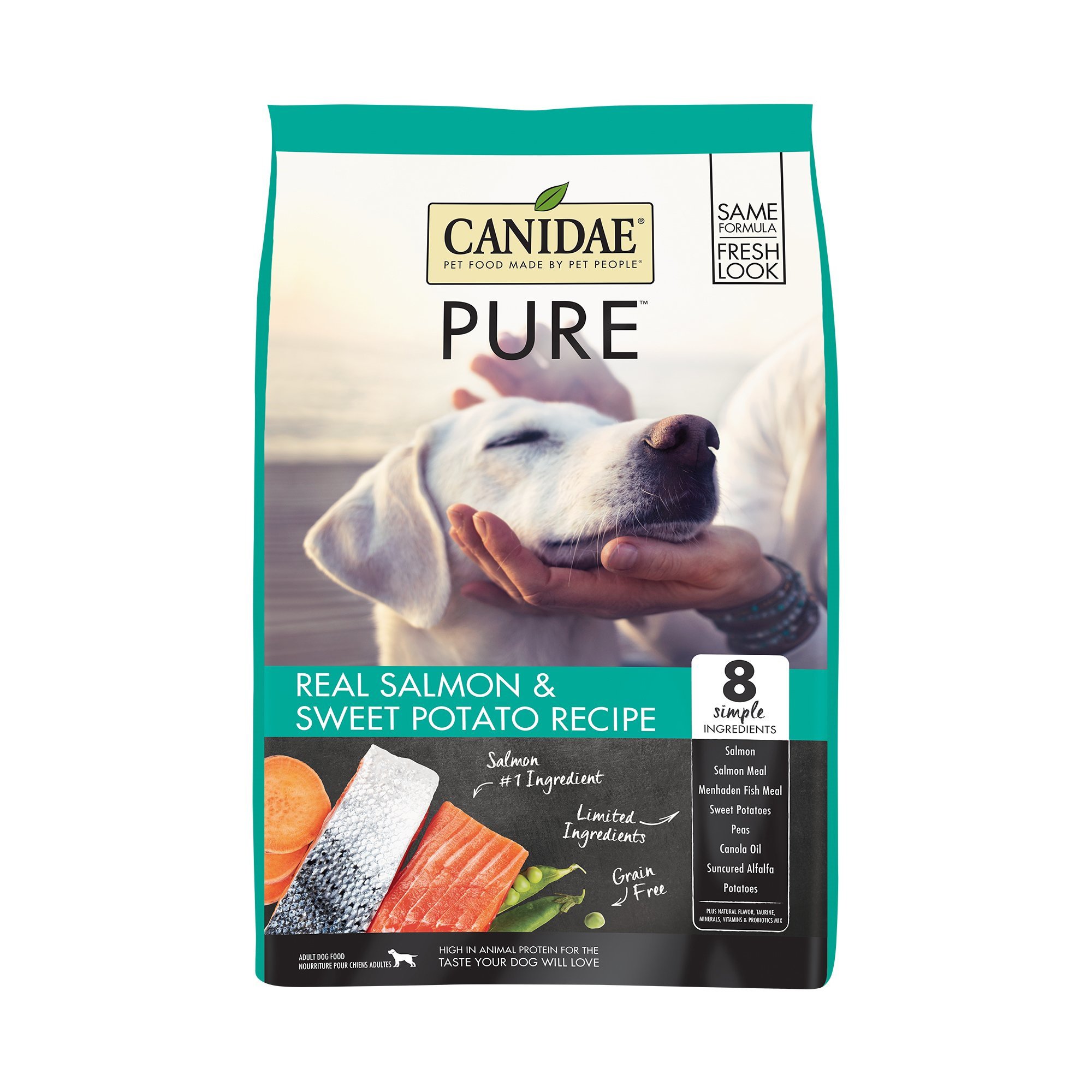 CANIDAE Grain Free PURE Sea with Fresh Salmon Dry Dog Food