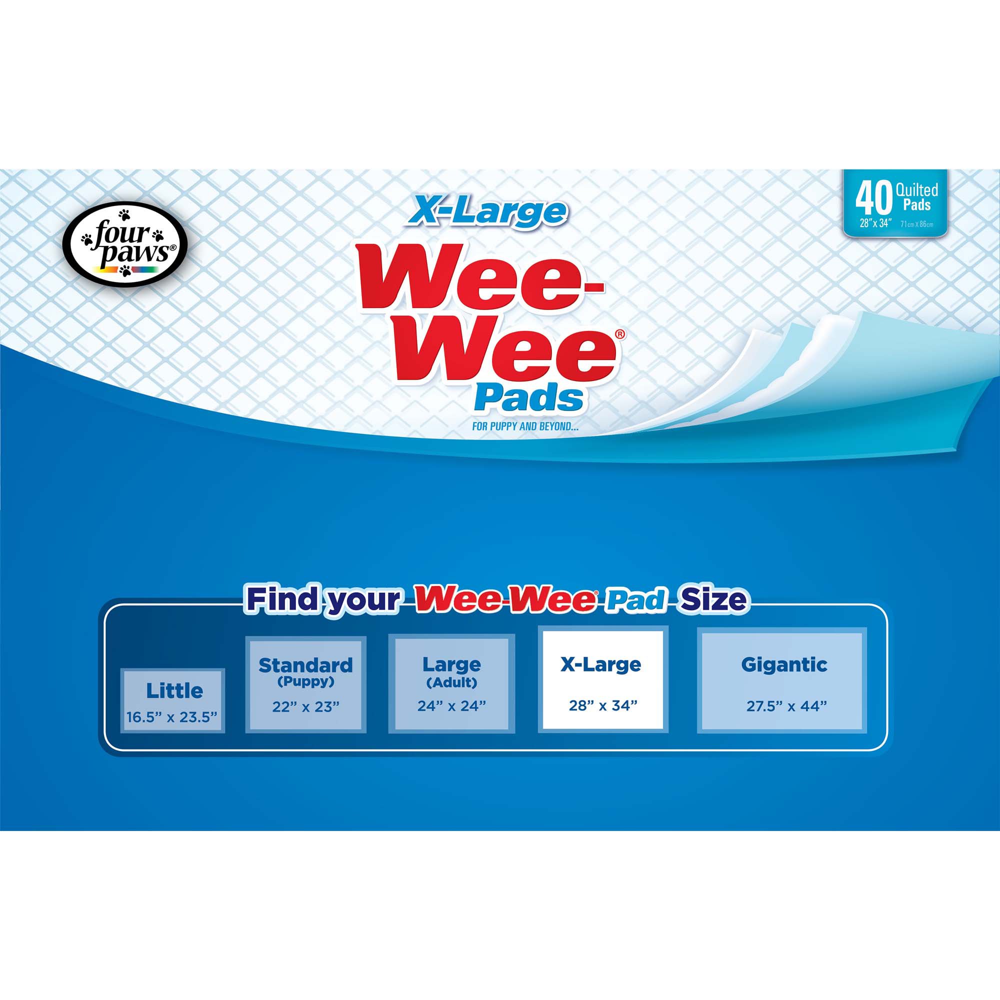 WeeWee XL Potty Pads Petco