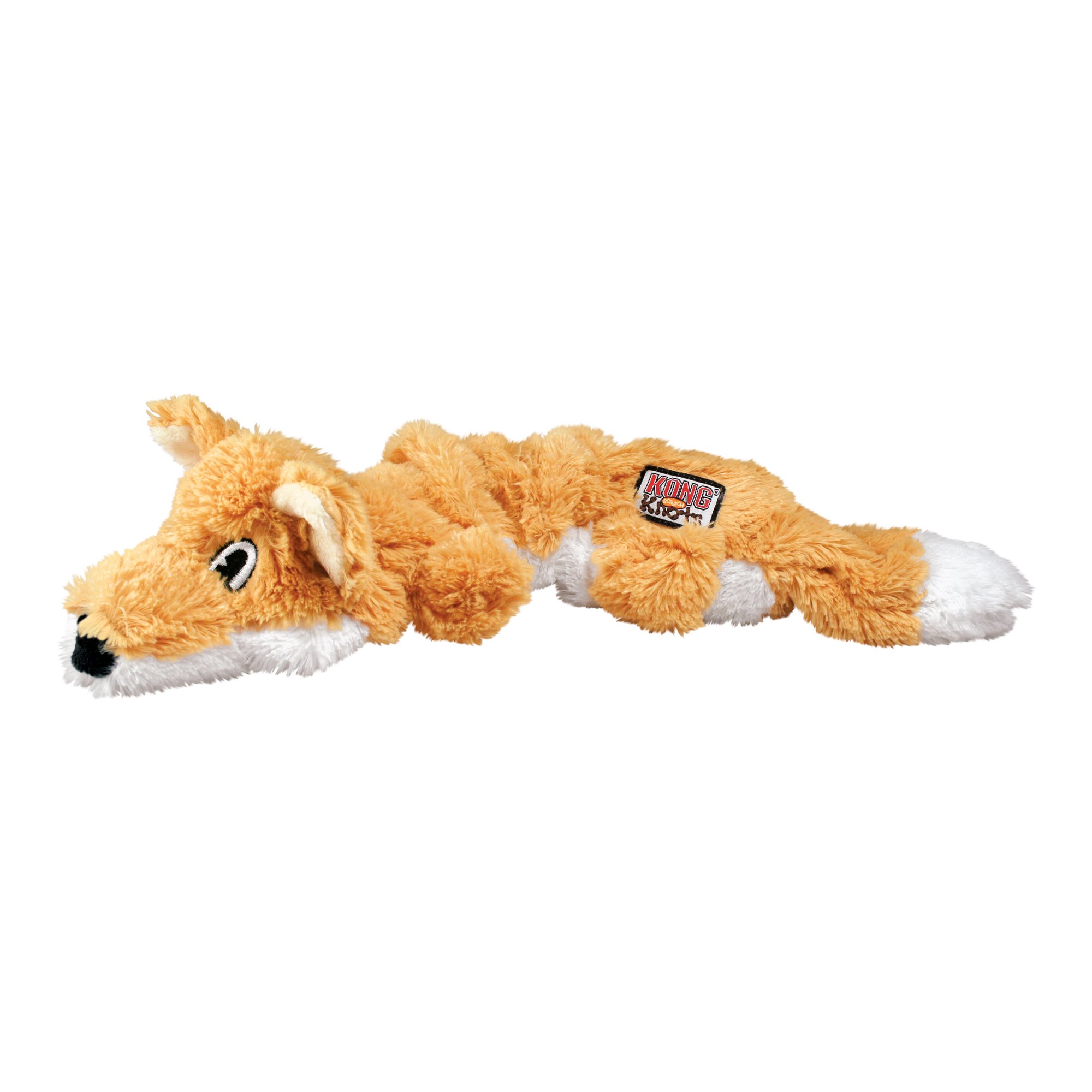 Kong Scrunch Knots Fox Dog Toy Petco