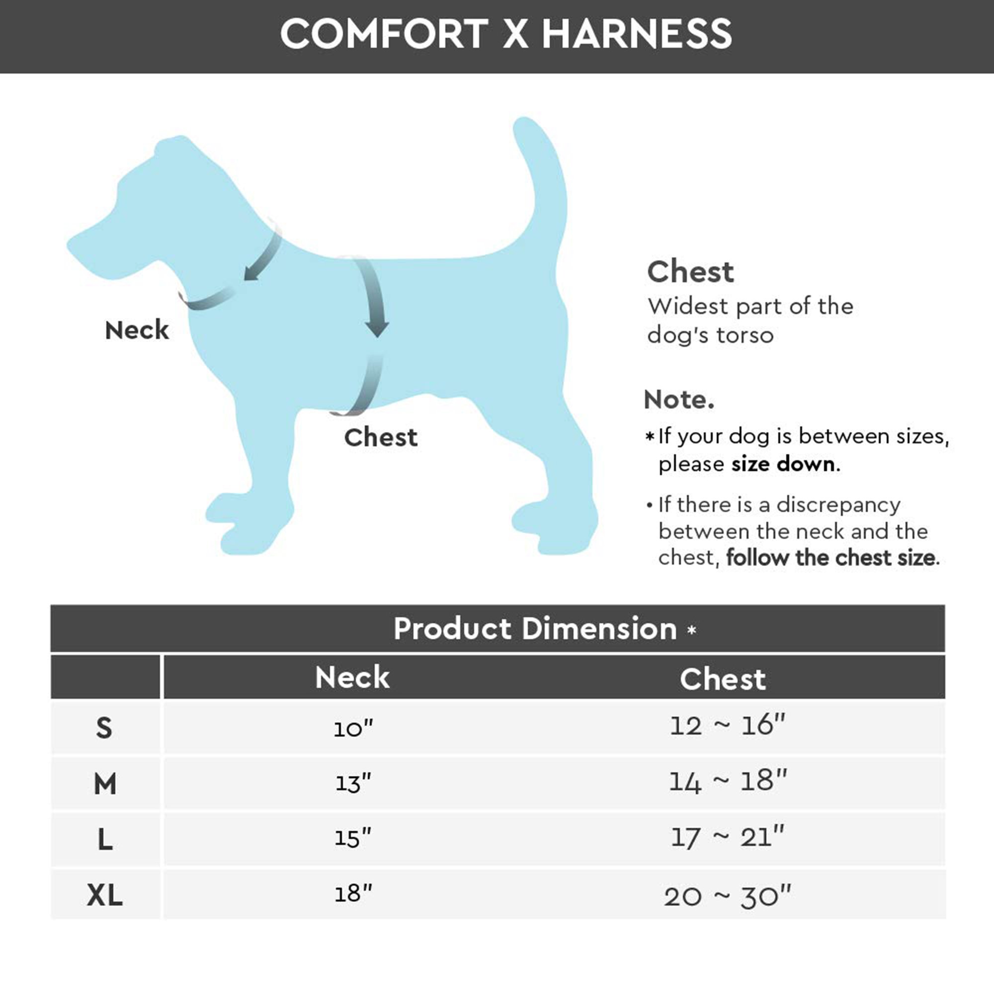 Gooby Choke Free Comfort X Soft Harness Pink Large Petco