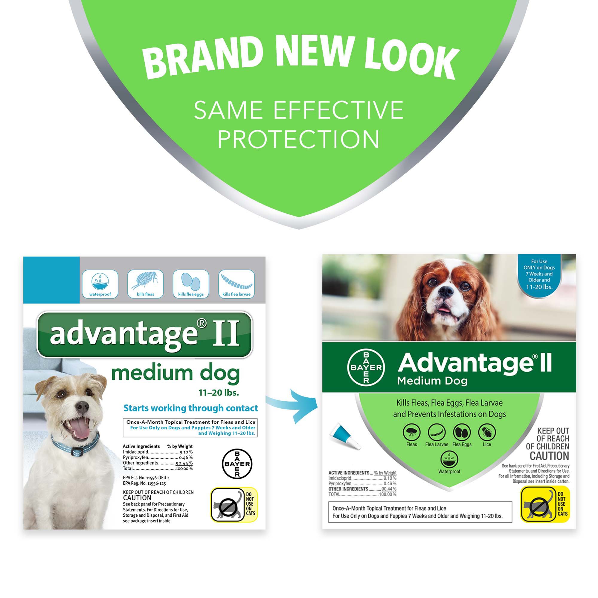 advantage for medium dogs