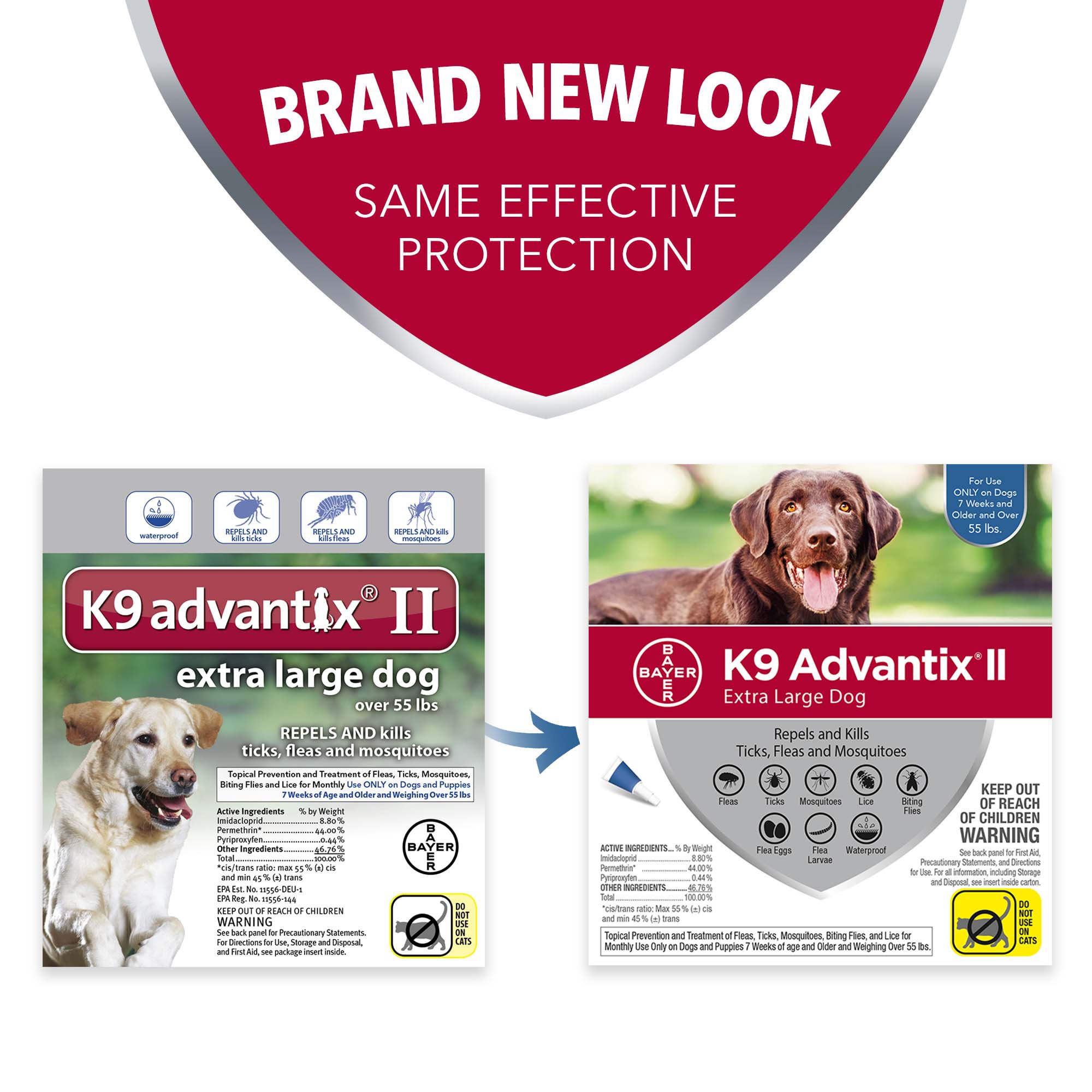 k9 advantix ii topical extra large dog flea & tick treatment