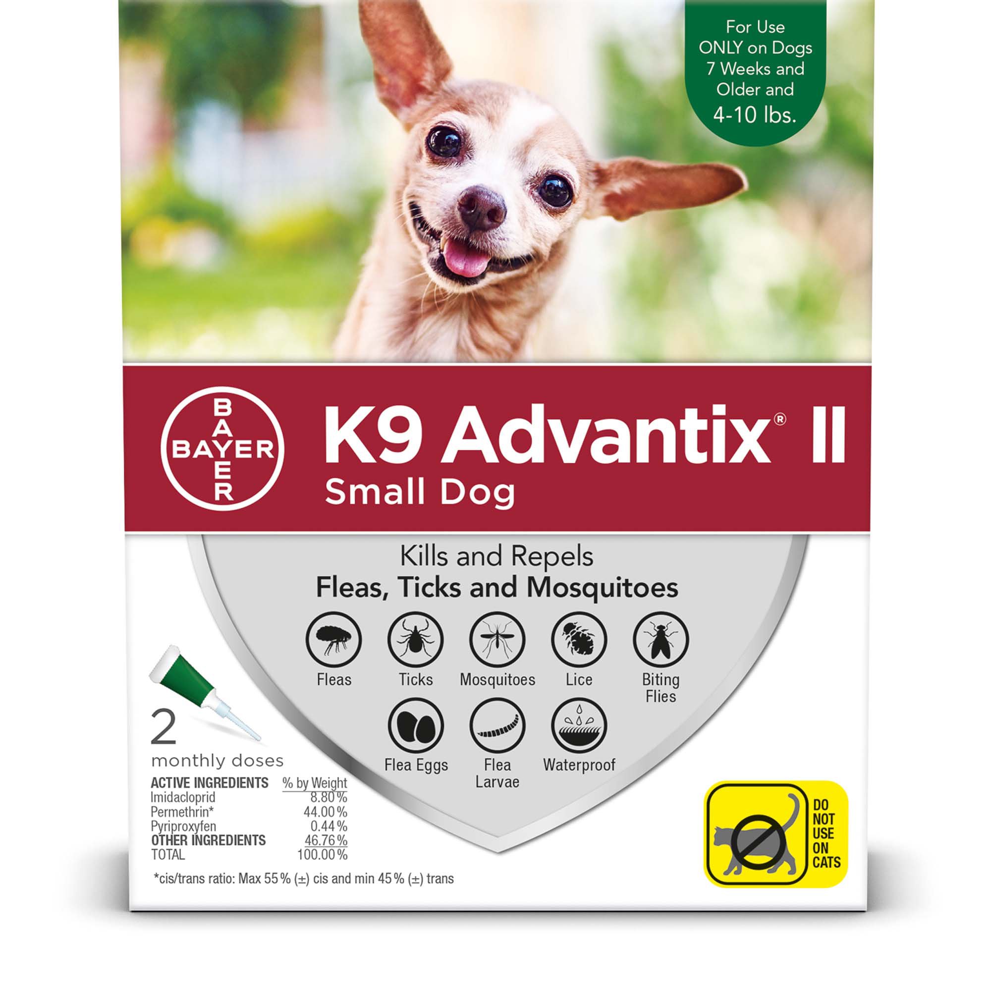 k9 advantix ii ticks