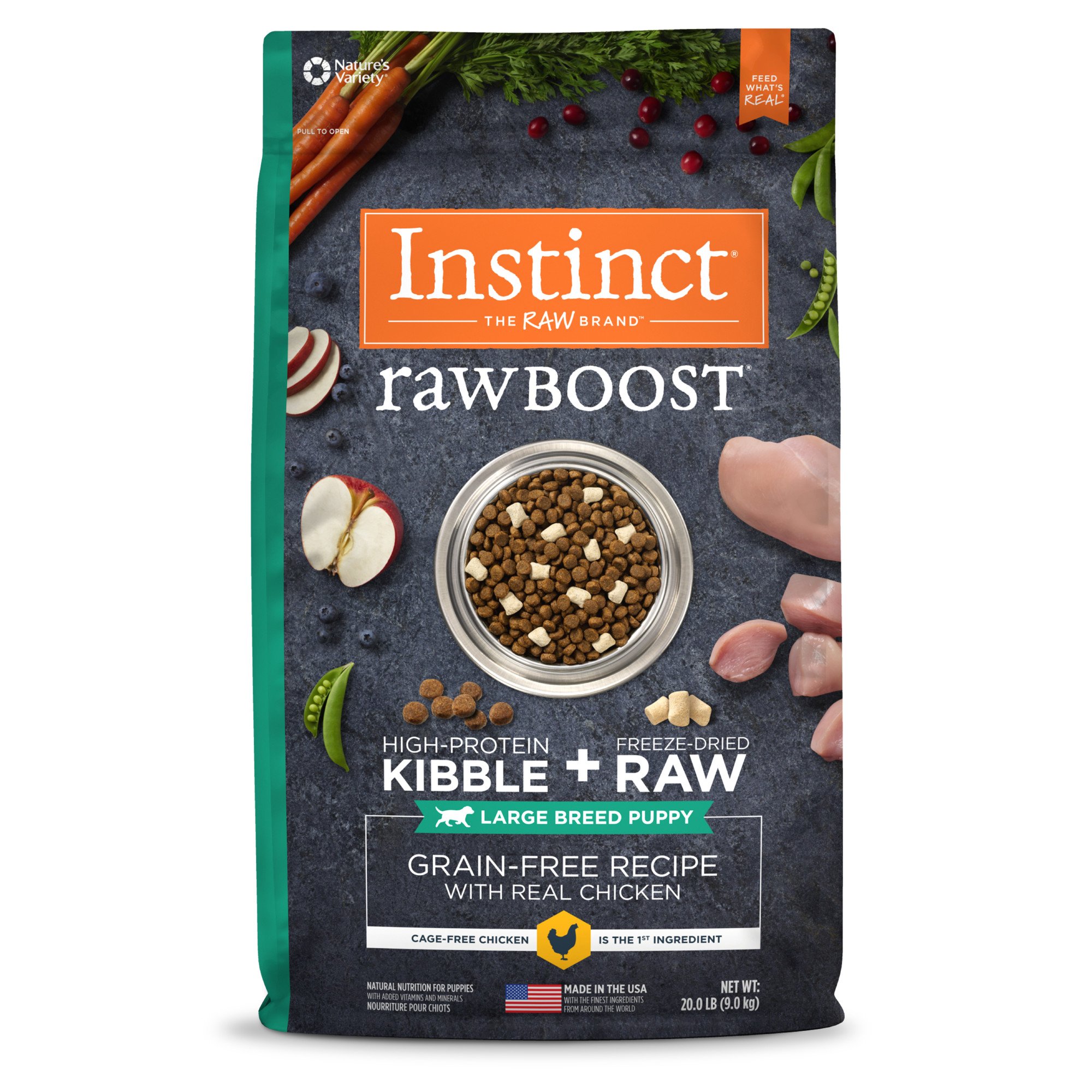 Instinct Raw Boost Large Breed Puppy Grain-Free Recipe