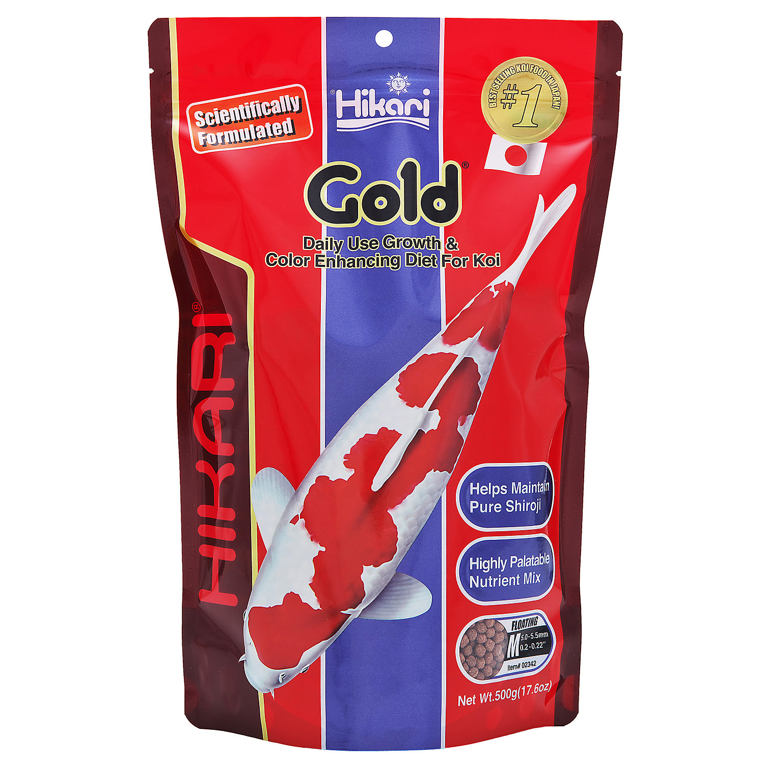 17.6z Gold Koi Medium Pellets