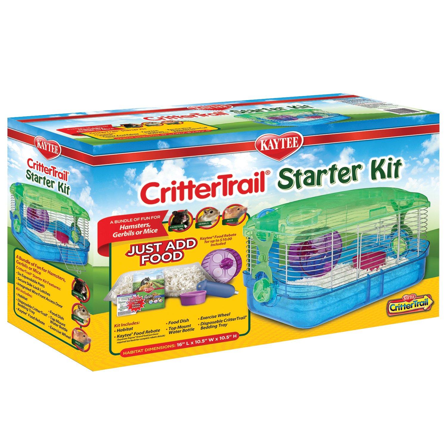 Kaytee CritterTrail Small Animal Habitat Starter Kit Petco