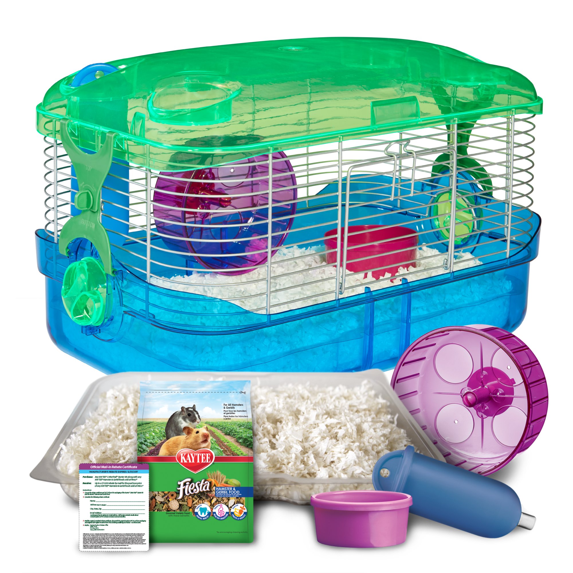 Kaytee Crittertrail Small Animal Habitat Starter Kit 16 L X 10 5