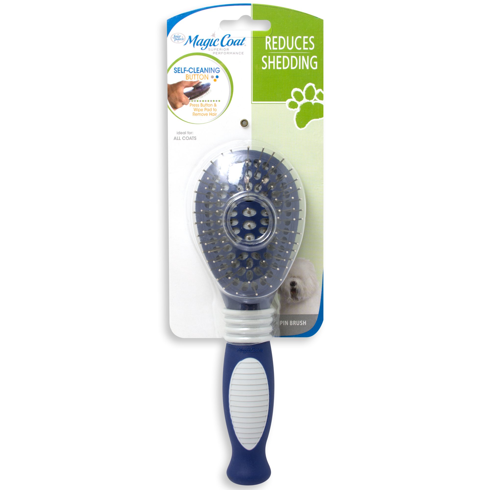 UPC 045663971243 product image for Magic Coat Self Cleaning Pin Brush | upcitemdb.com