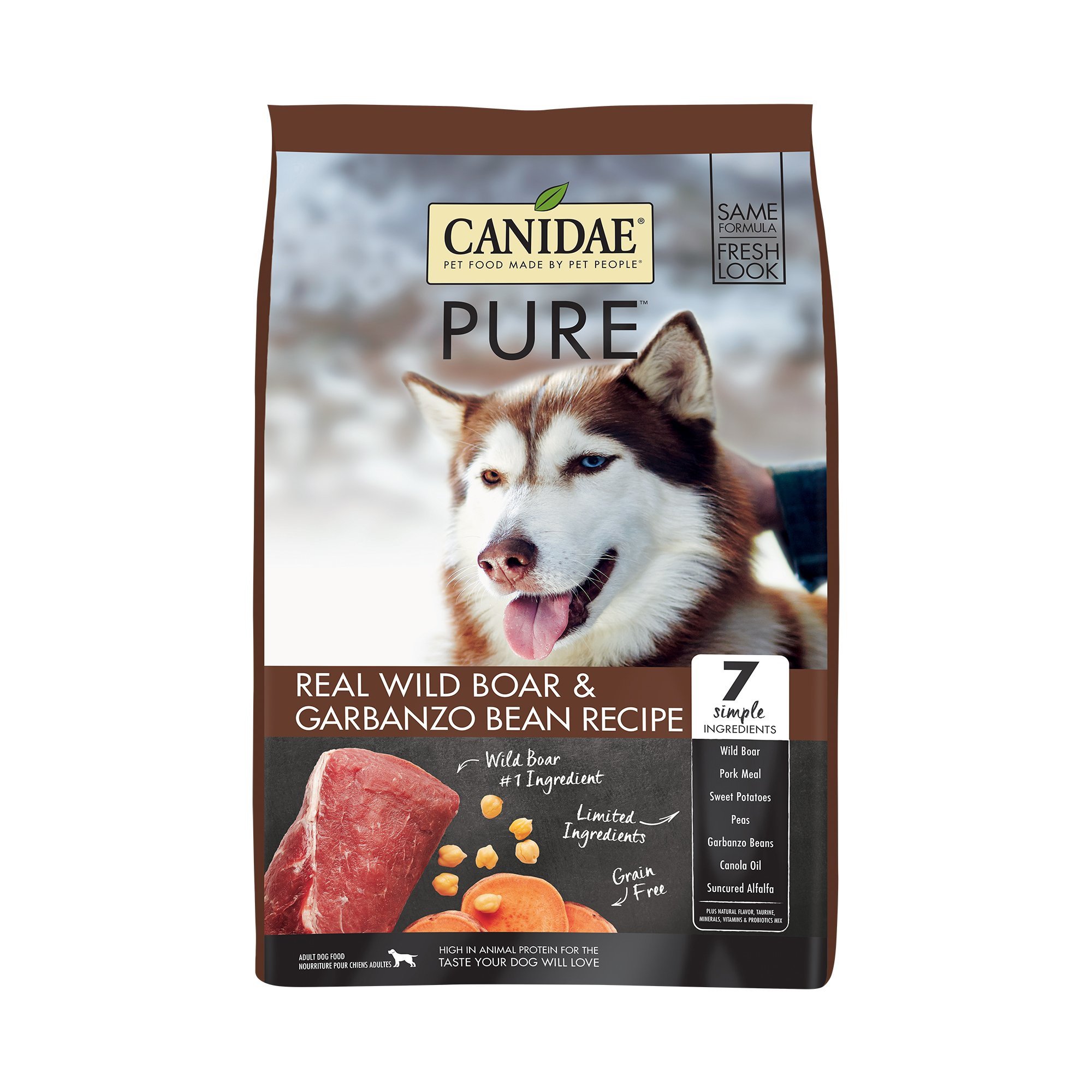 UPC 640461018154 product image for CANIDAE PURE Real Wild Boar & Garbanzo Bean Recipe Dry Dog Food, 12 lbs. | upcitemdb.com