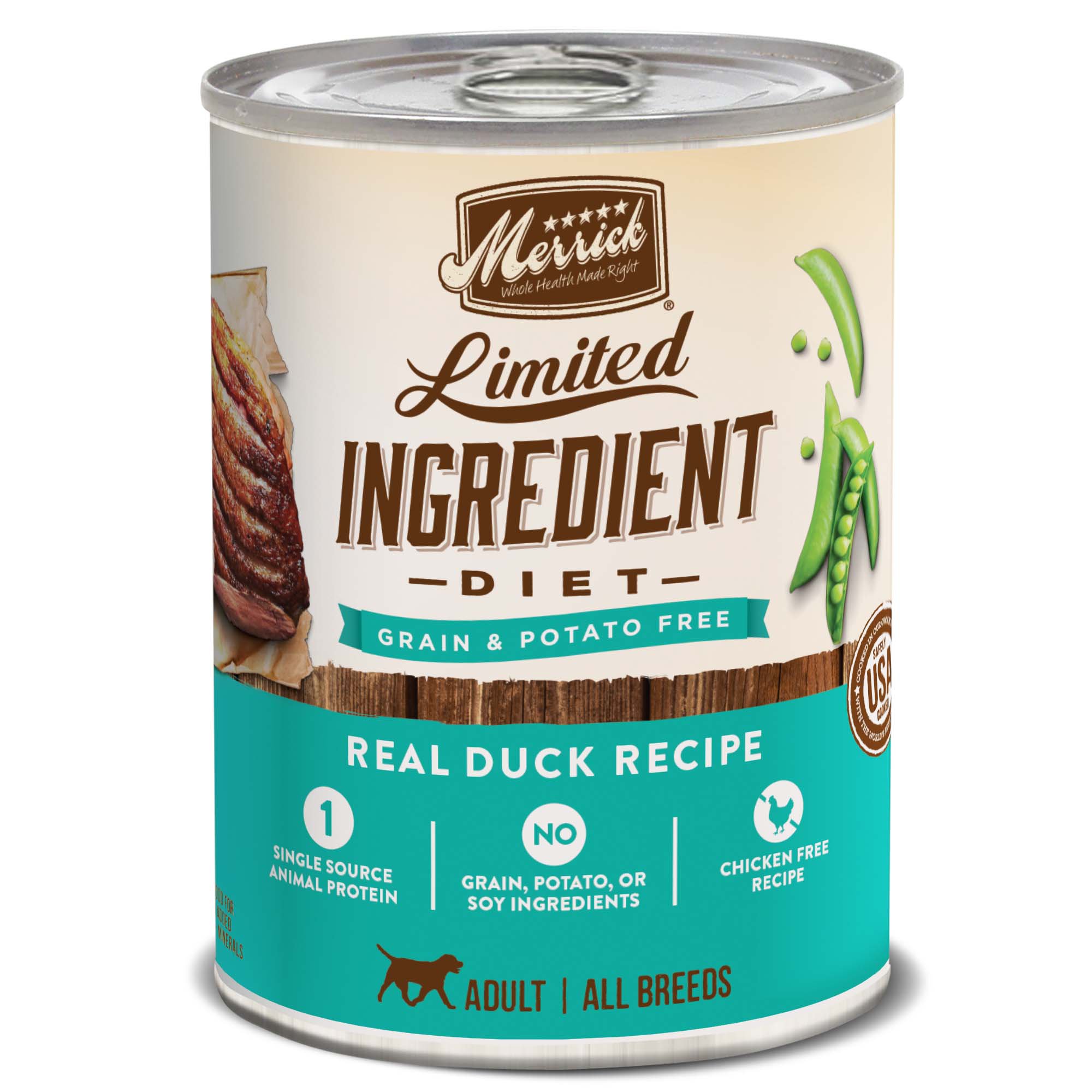 limited ingredient duck dog food