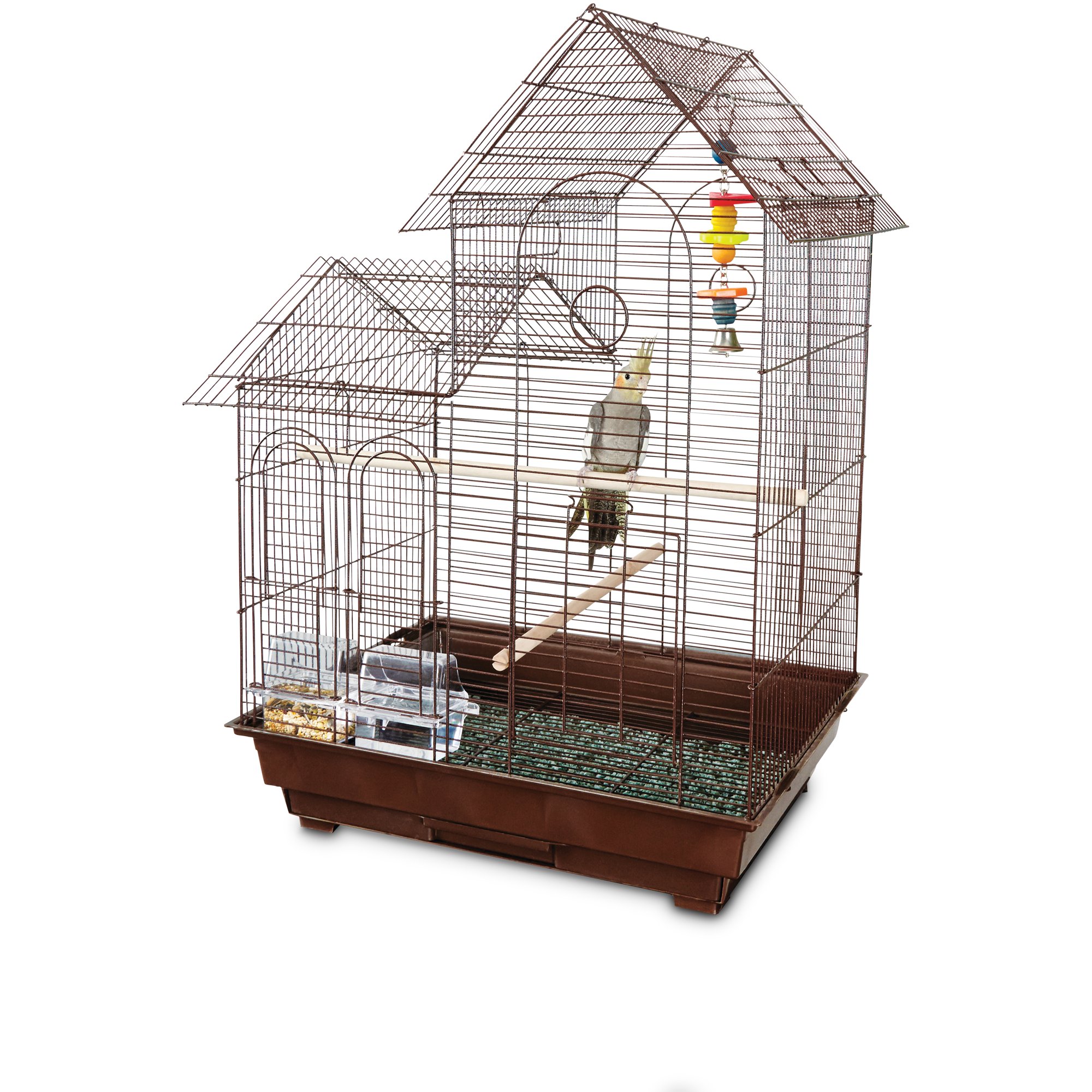 You Me Cockatiel Ranch House Bird Cage 20 L X 16 W X 29 H