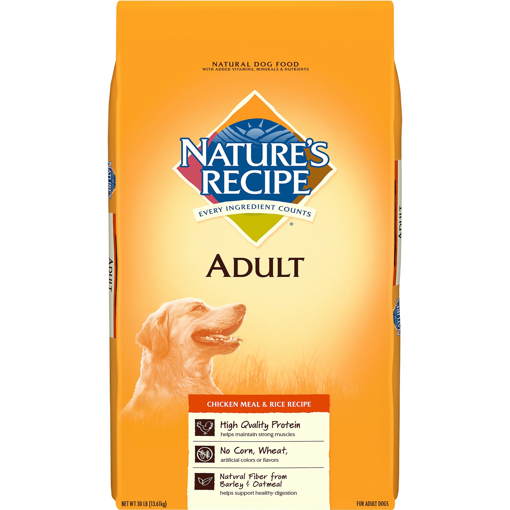 UPC 730521529451 product image for Nature's Recipe Chicken Meal & Rice Adult Dog Food, 15 lbs. () | upcitemdb.com