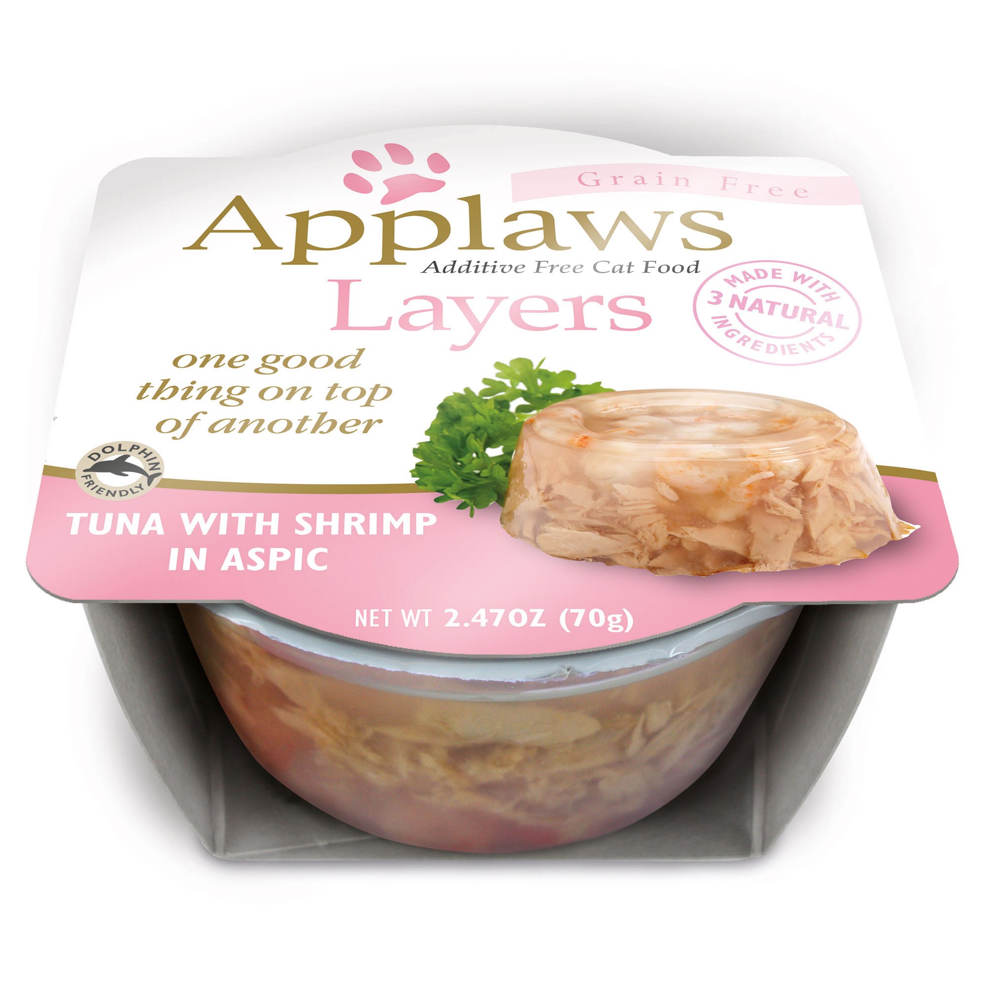 UPC 886817002112 product image for Applaws Cat Layers Tuna with Shrimp, 2.47 oz, Case of 12 | upcitemdb.com
