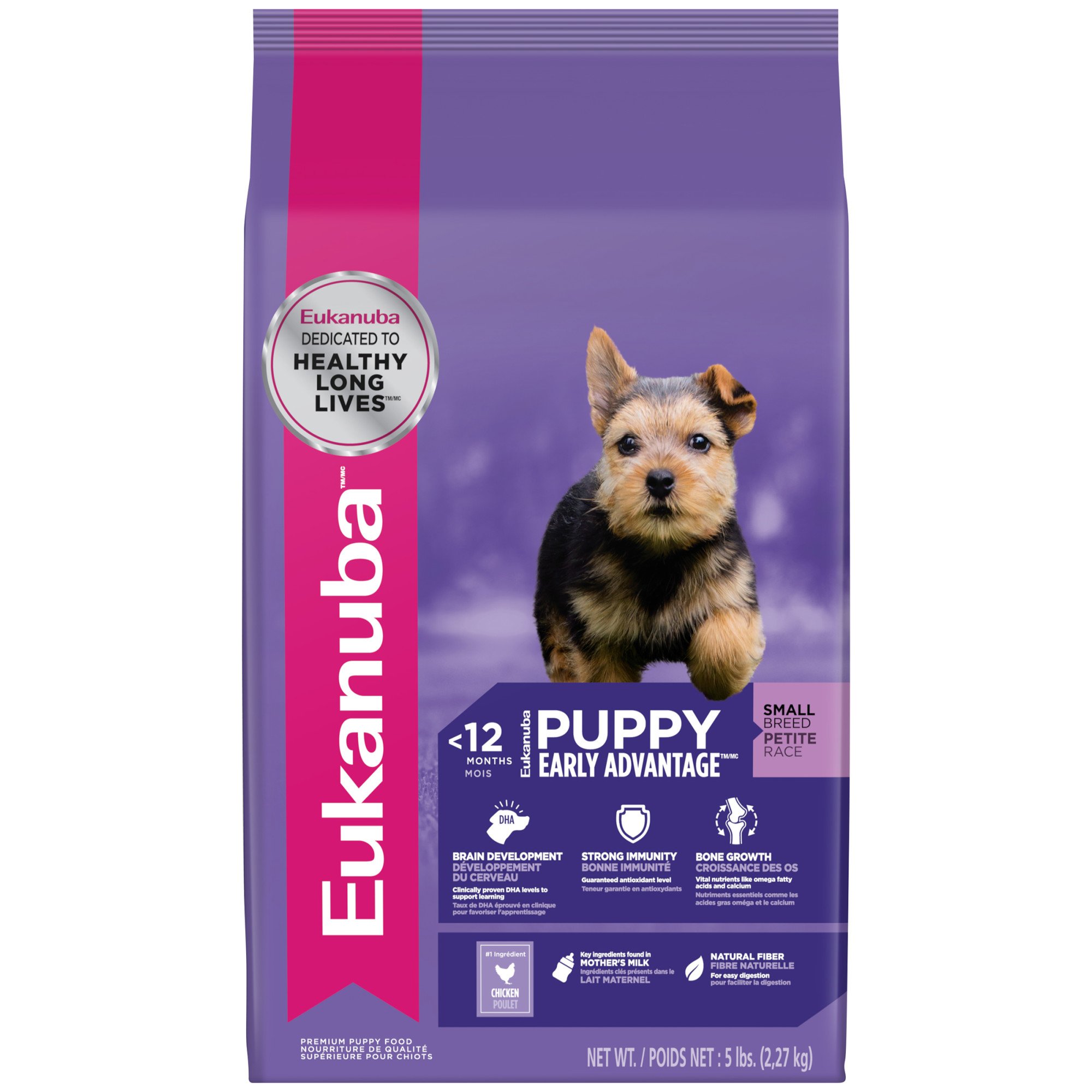 UPC 019014711291 - Eukanuba Small Breed Puppy Food, 15 lbs