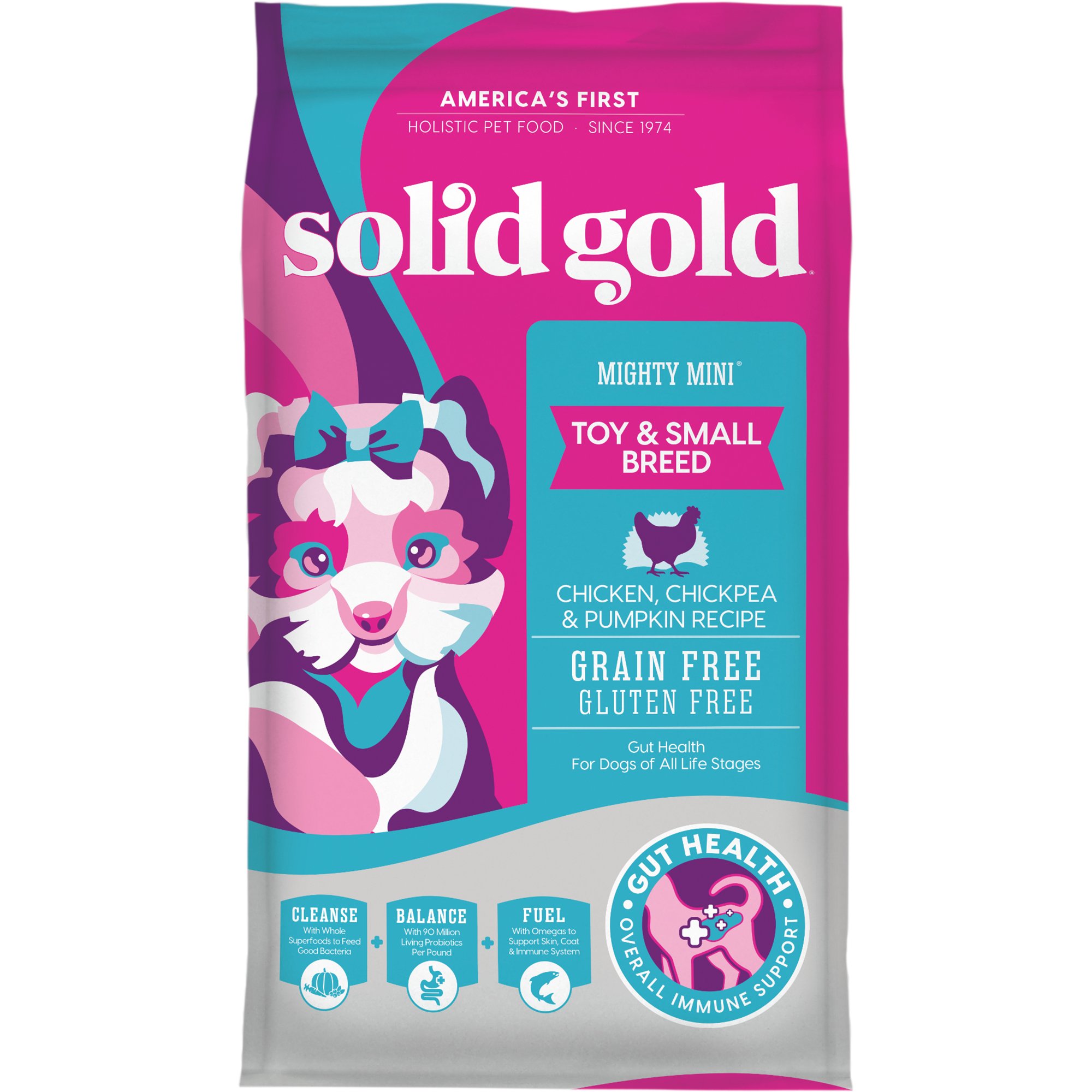solid gold chicken dog food