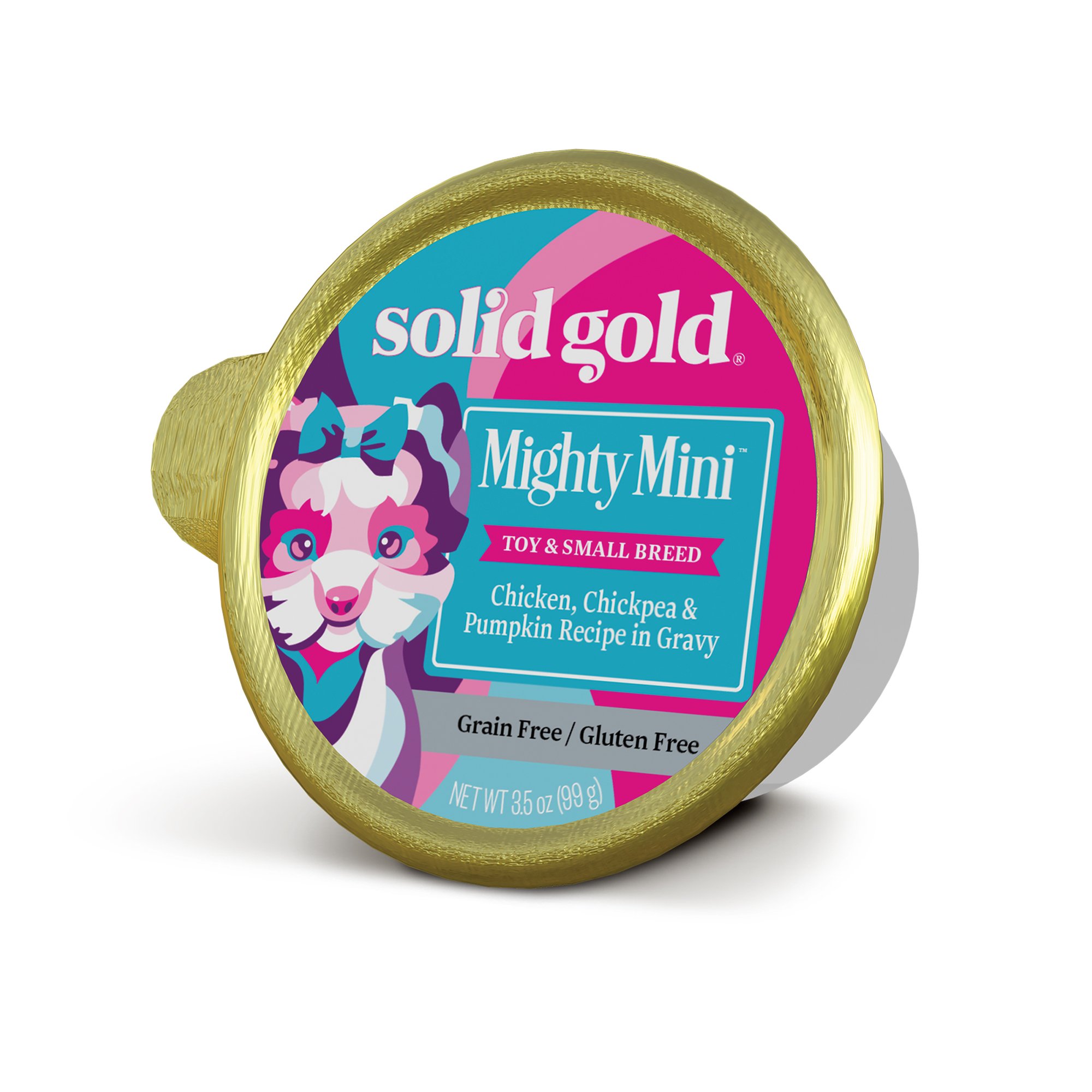 Solid Gold Mighty Mini Toy Breed Chicken Grain Free Dog Food Cup Petco