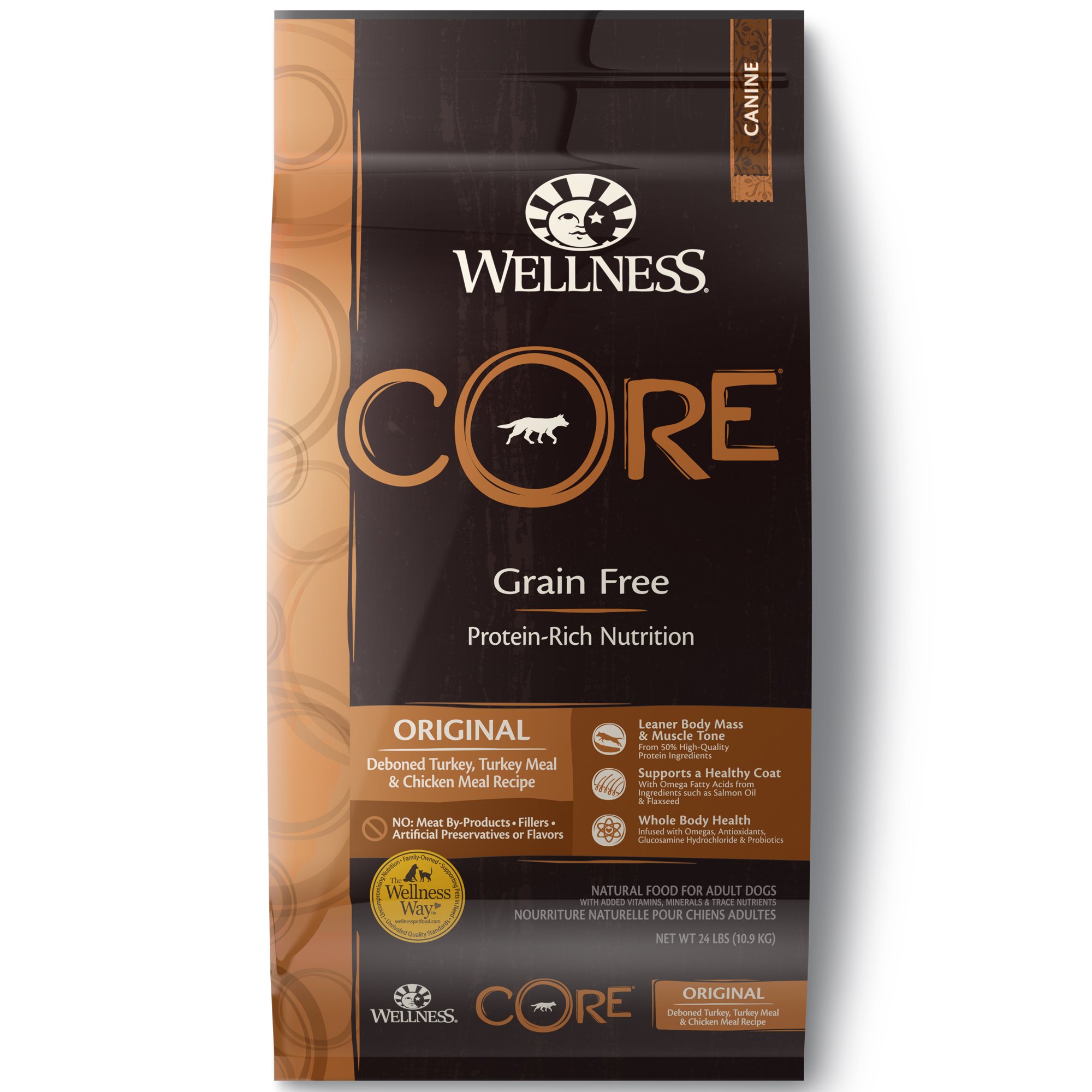 wellness core dog food