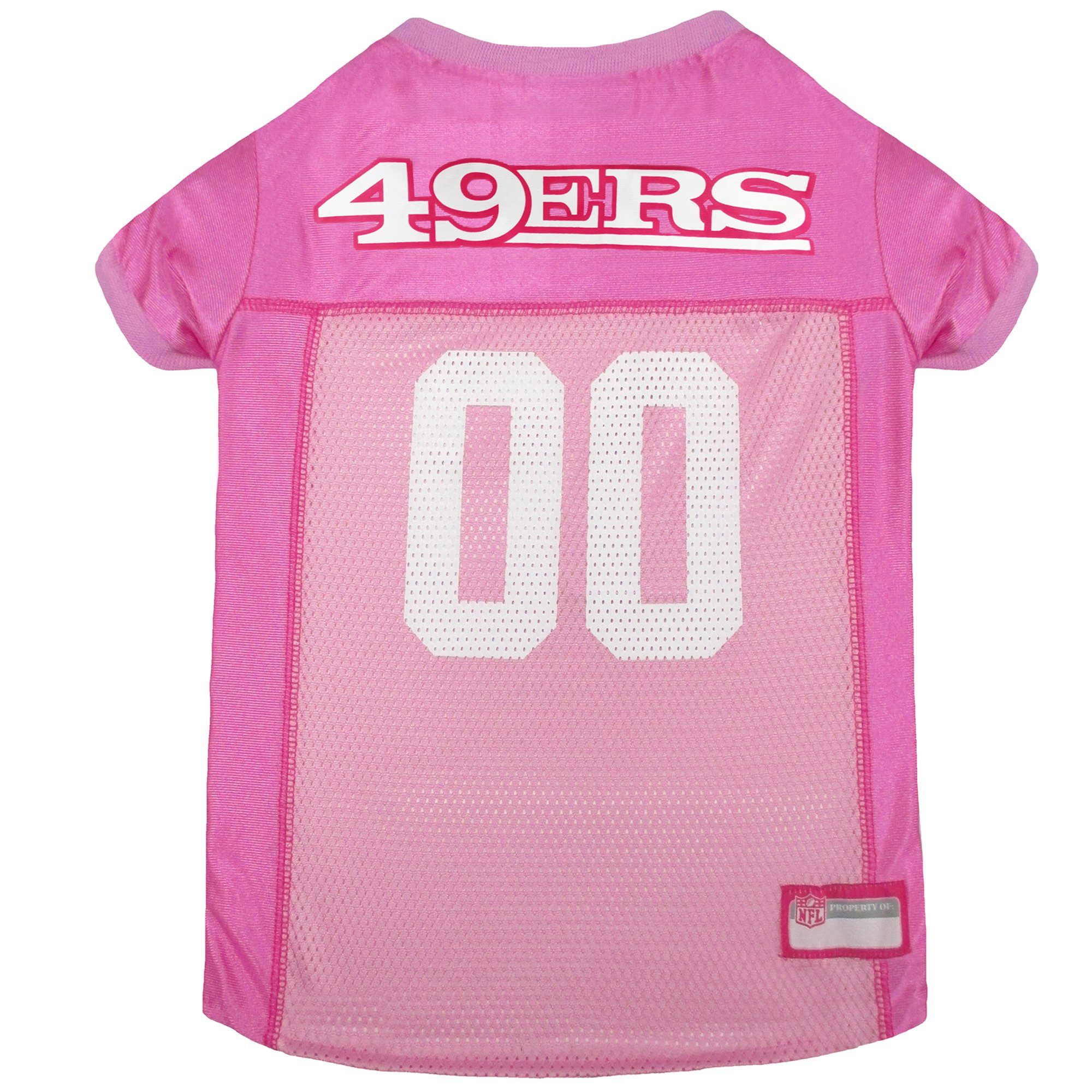 pink 49ers jersey