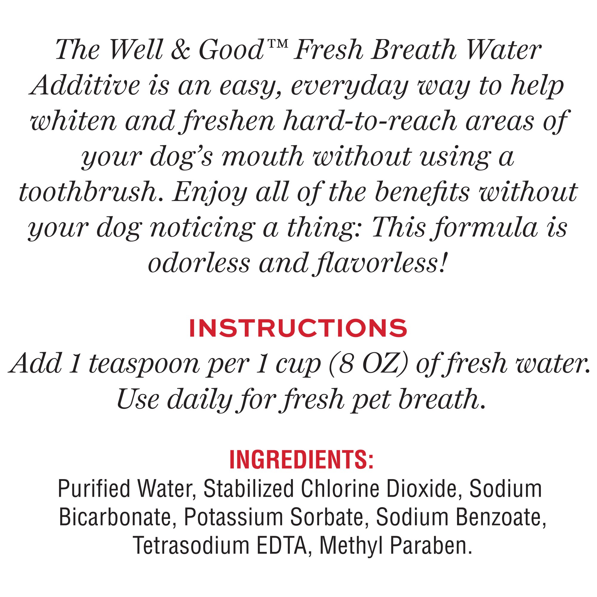 well & good fresh breath aid