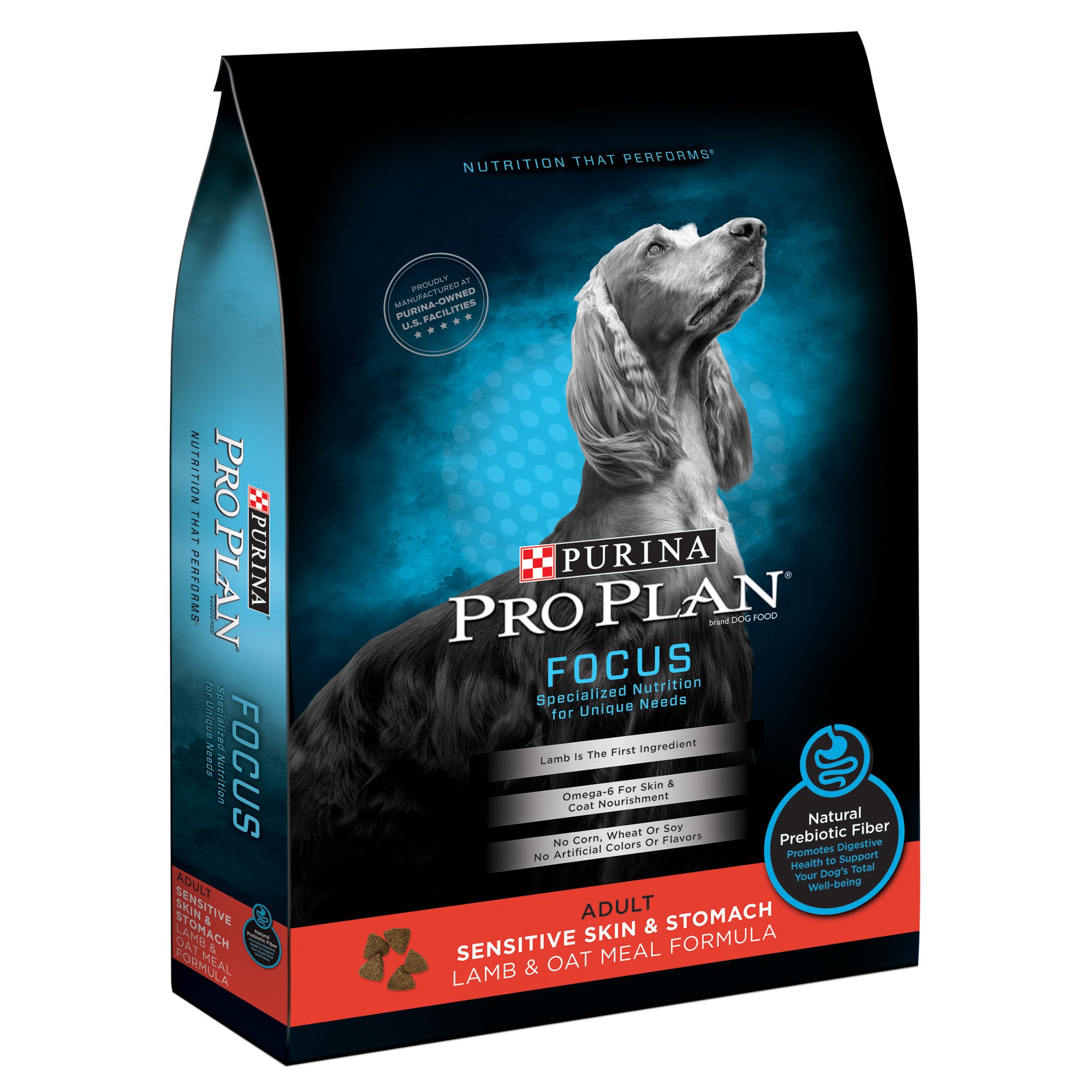 Purina Pro Plan Focus Sensitive Skin Stomach Lamb Oat Meal Formula Adult Dry Dog Food 24 Lbs Petco