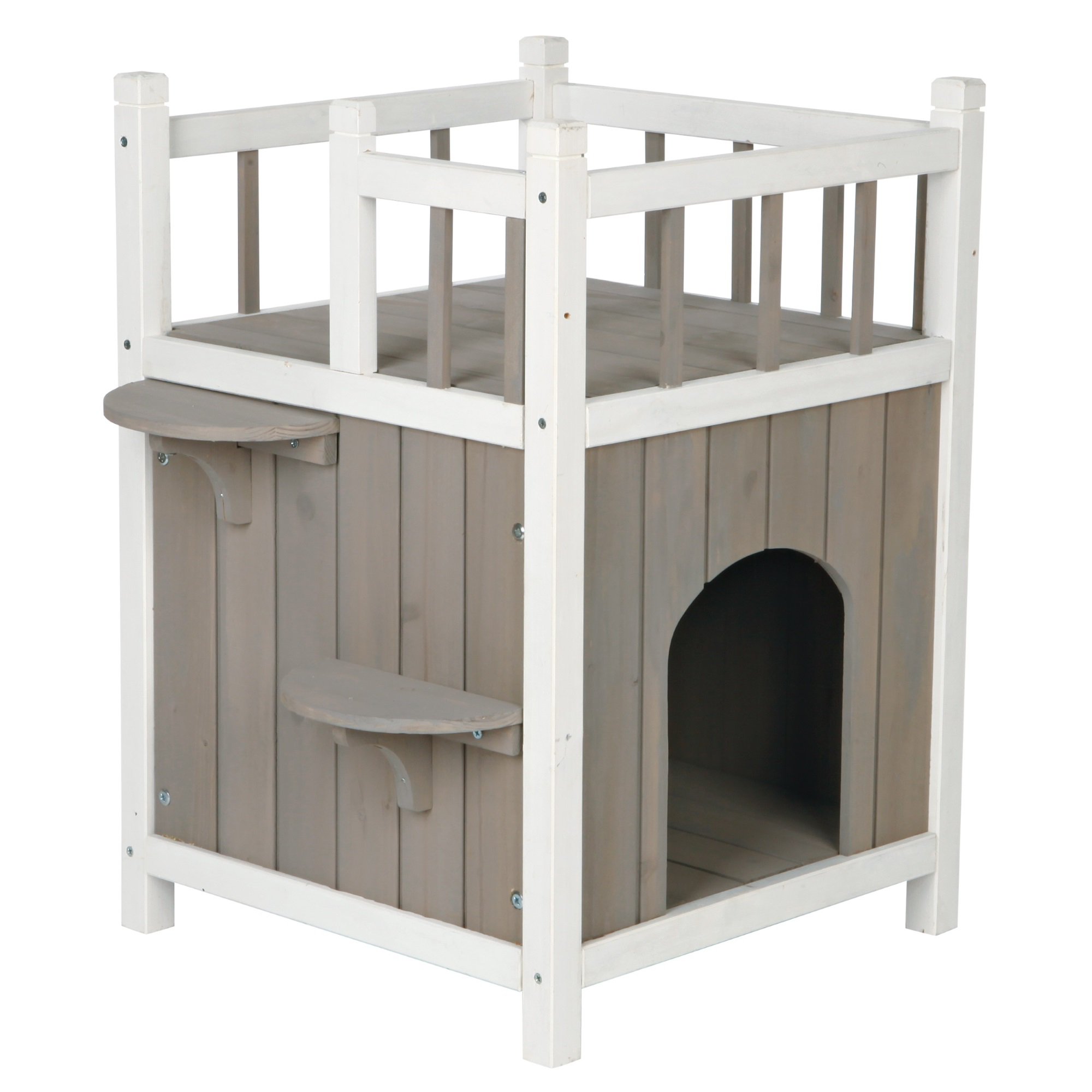 Trixie Wooden Cat Tower Perch Petco