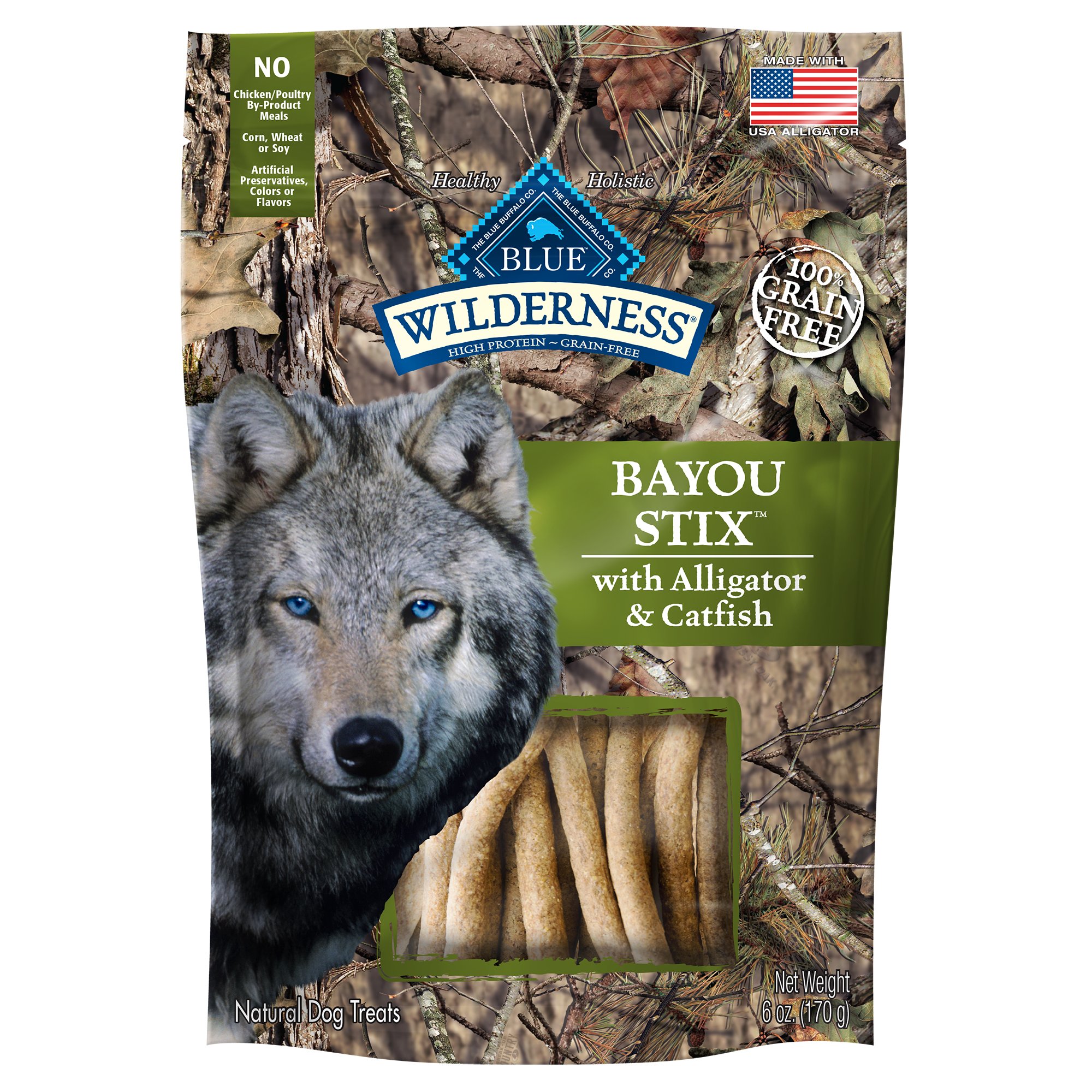 UPC 840243121533 Blue Buffalo Bayou Stix Dog Treats, 6 oz