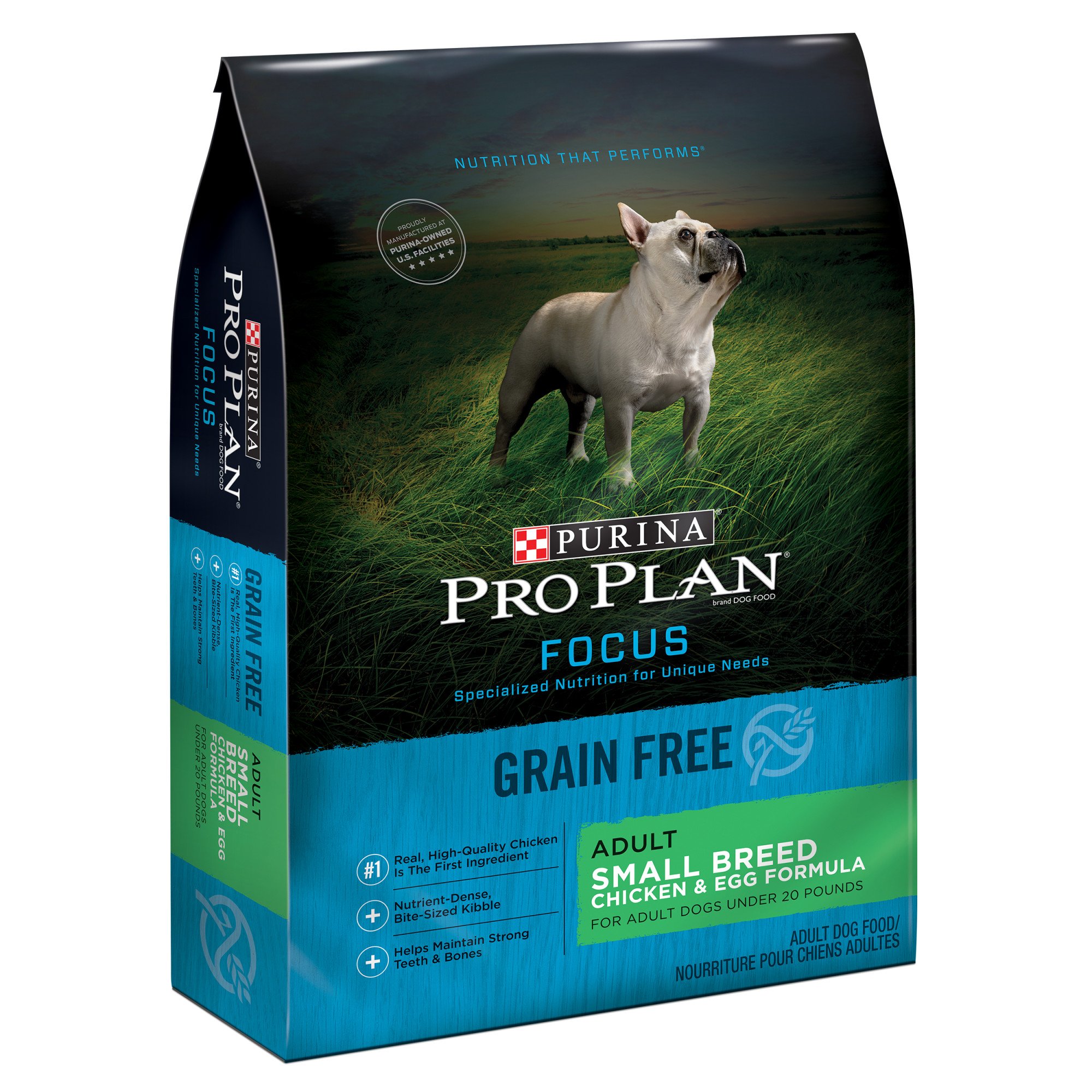 Purina Pro Plan Focus Adult Grain Free Small Breed Chicken & Egg ...