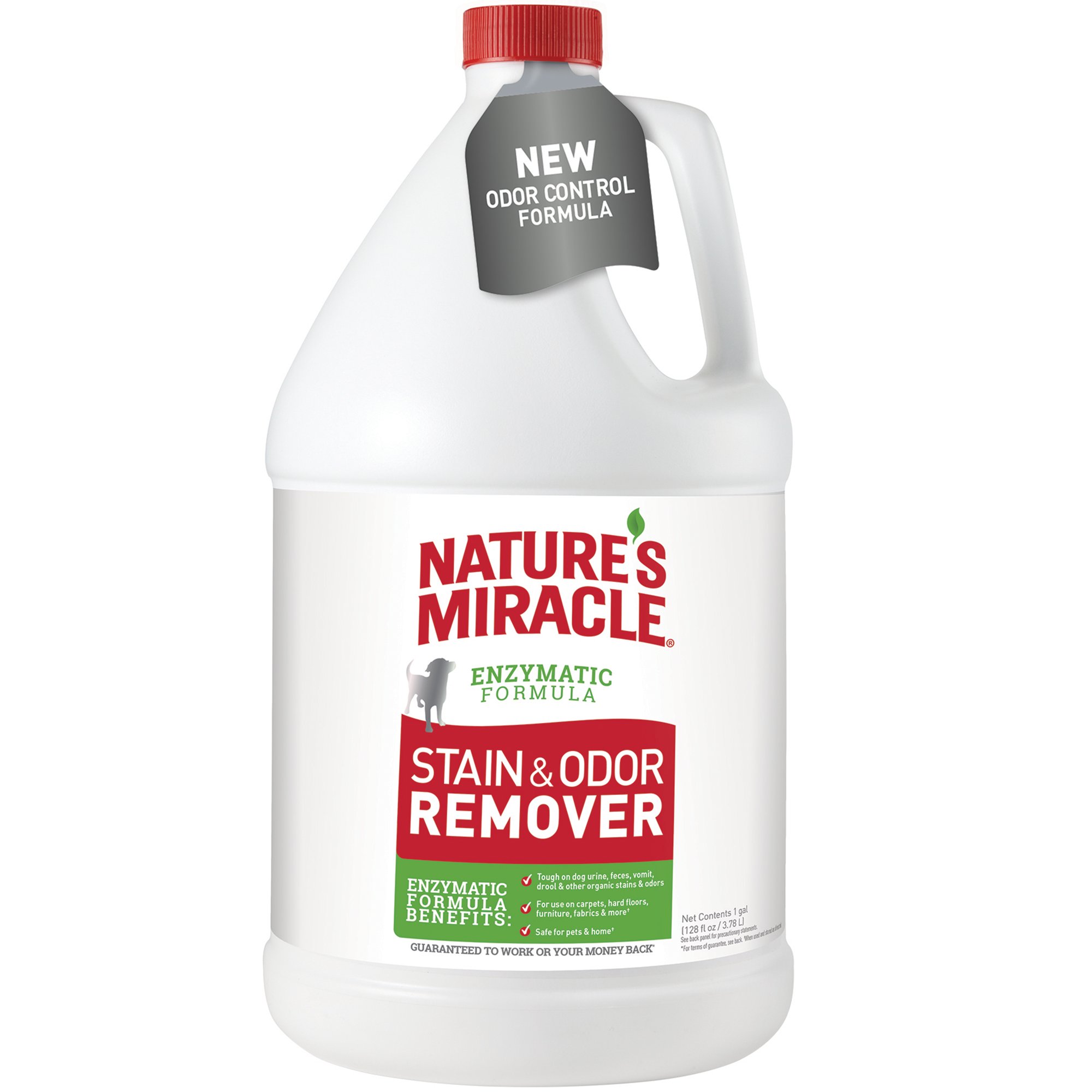 UPC 018065969682 product image for Nature's Miracle New Formula Stain & Odor Remover, 1 gallon | upcitemdb.com