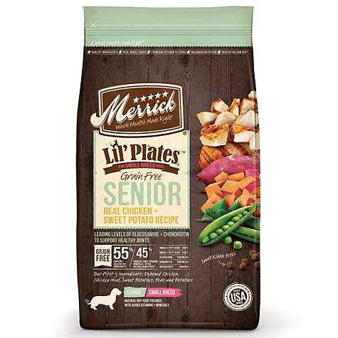 Senior Dog Food >> Merrick Lil Plates Small Breed Grain Free Real Chicken Sweet Potato Small Breed Senior Dry Dog Food 12 Lbs Senior Dog Food >> Merrick Lil Plates Small Breed Grain Free Real Chicken Sweet Potato Small Breed Senior Dry Dog Food 12 Lbs