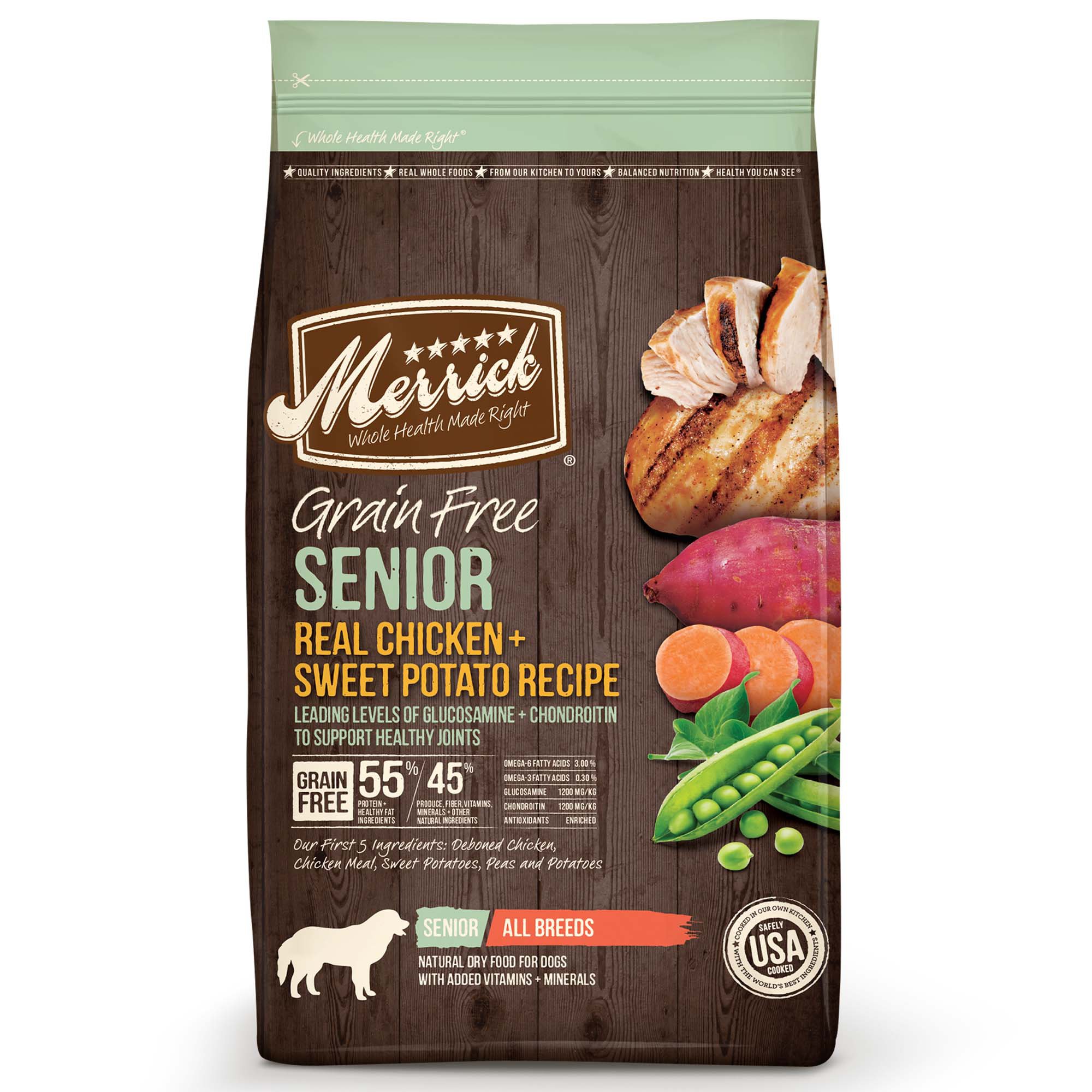 grain free senior dog food